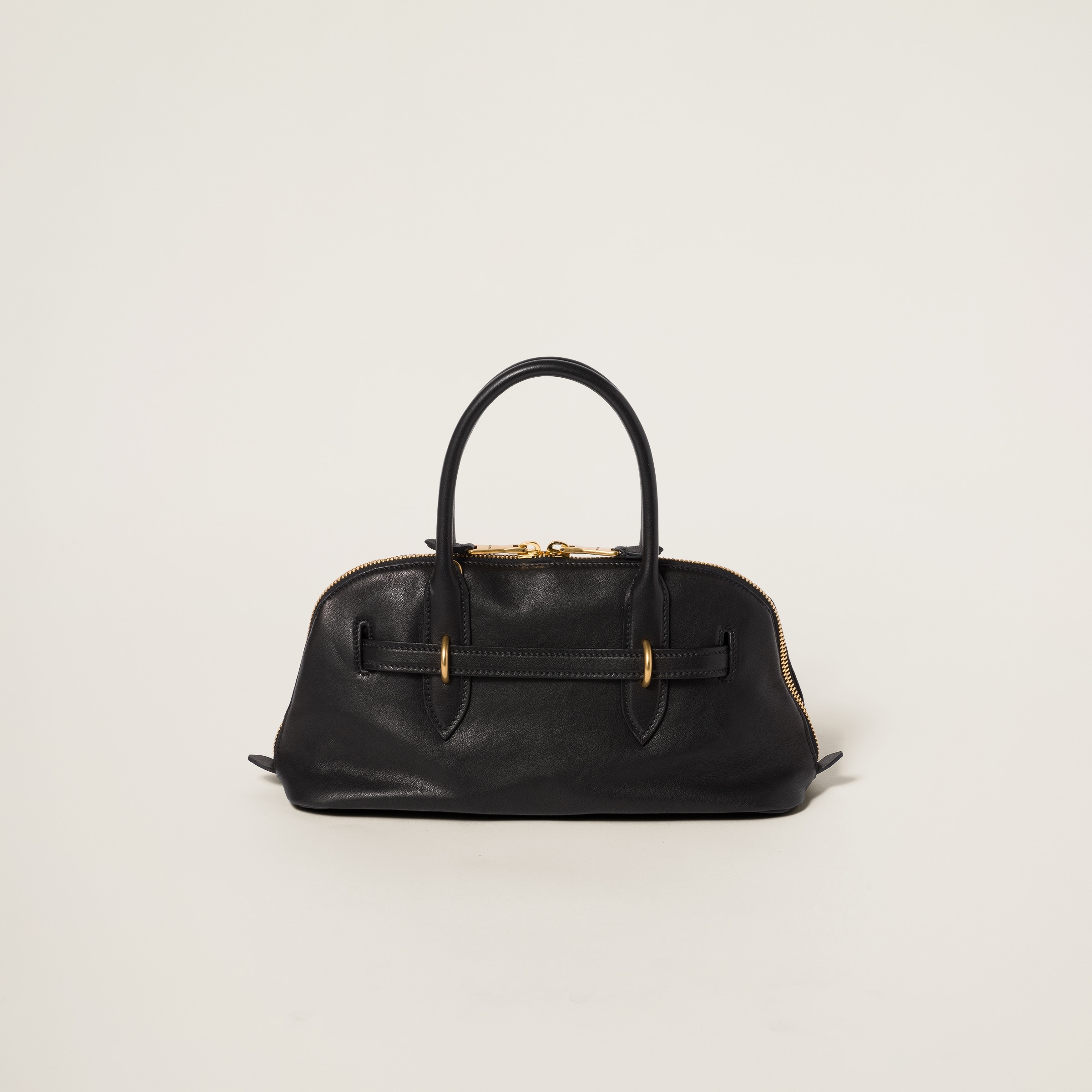 Aventure nappa leather top-handle bag - 4