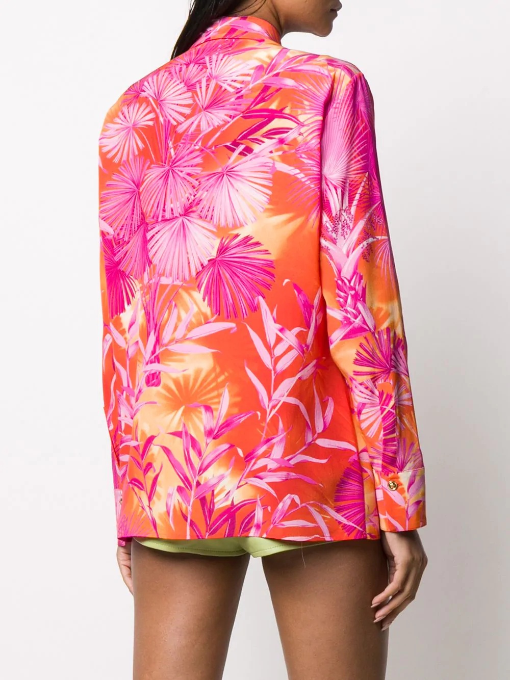 botanical-print shirt - 4