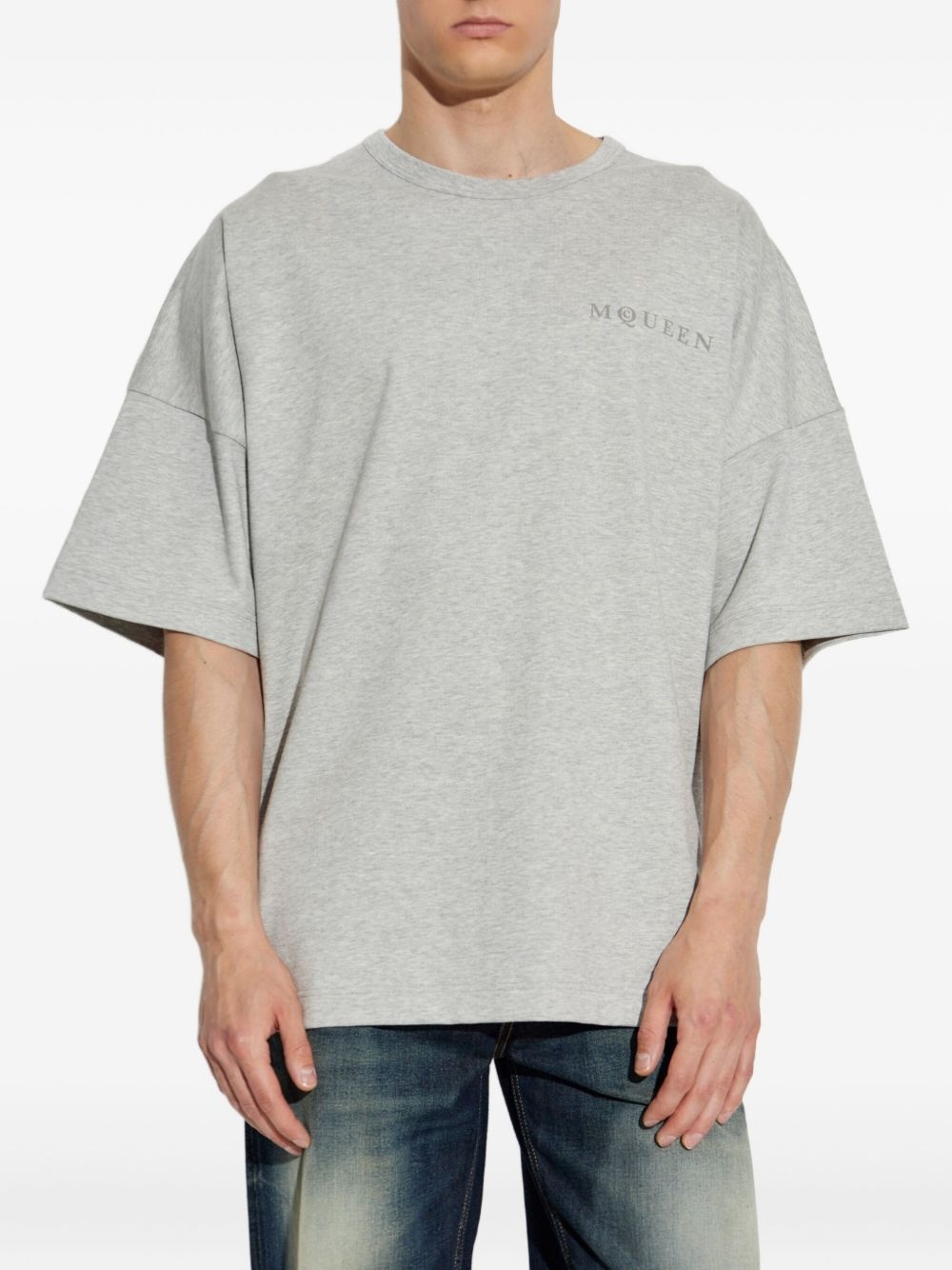 logo-print t-shirt - 3