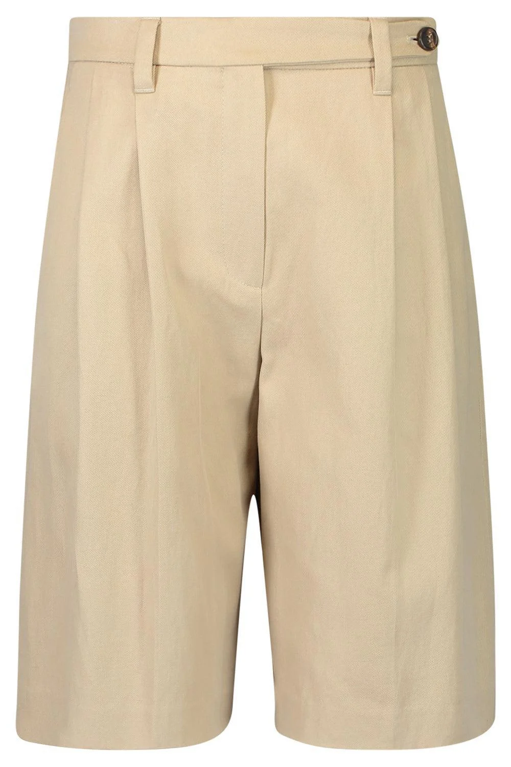 Pleated Bermuda Short - 1