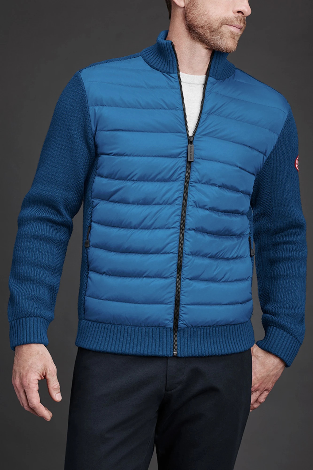 HYBRIDGE KNIT JACKET - 2