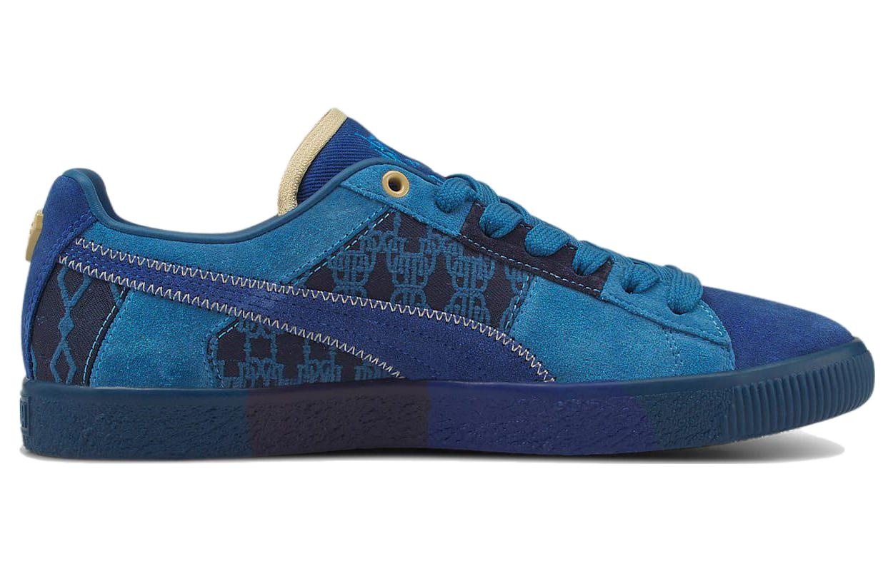 PUMA Clyde Vintage x Dapper Dan 'Pre-Game Runway - Blue' 392082-01 - 2