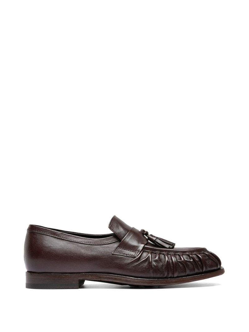 Solitude tassel leather loafers 1