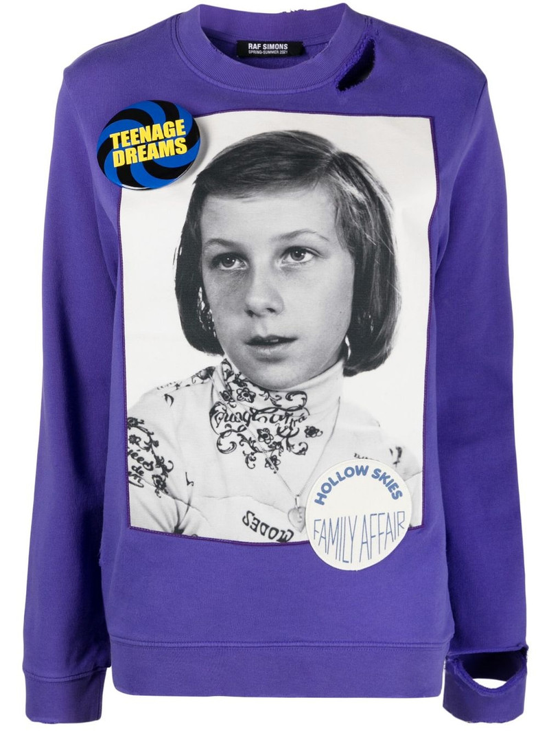 photograph print sweatshirt 1