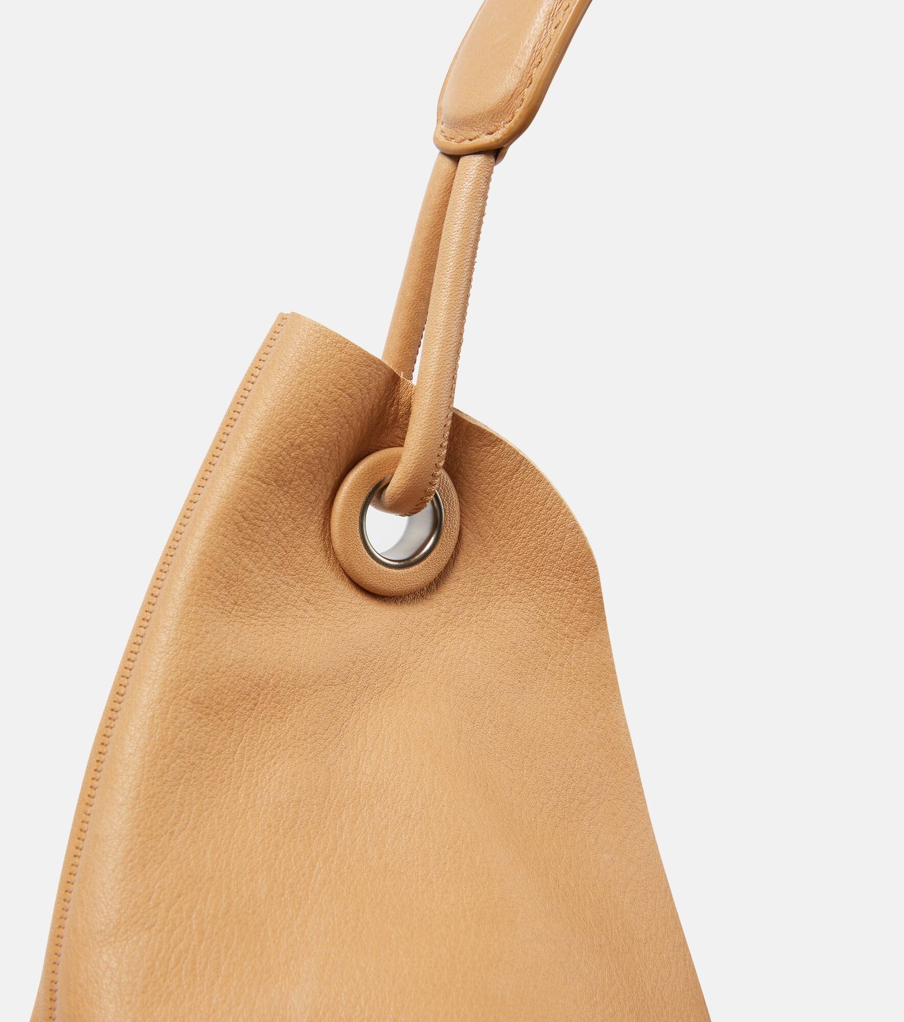 Bindle leather tote bag - 6