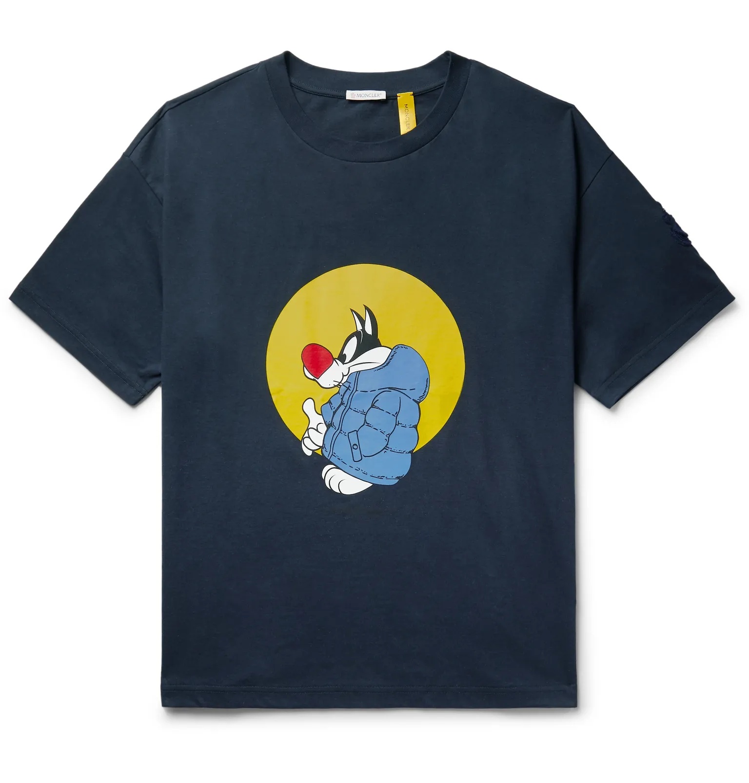 1 Moncler JW Anderson Printed Cotton-Jersey T-Shirt - 1