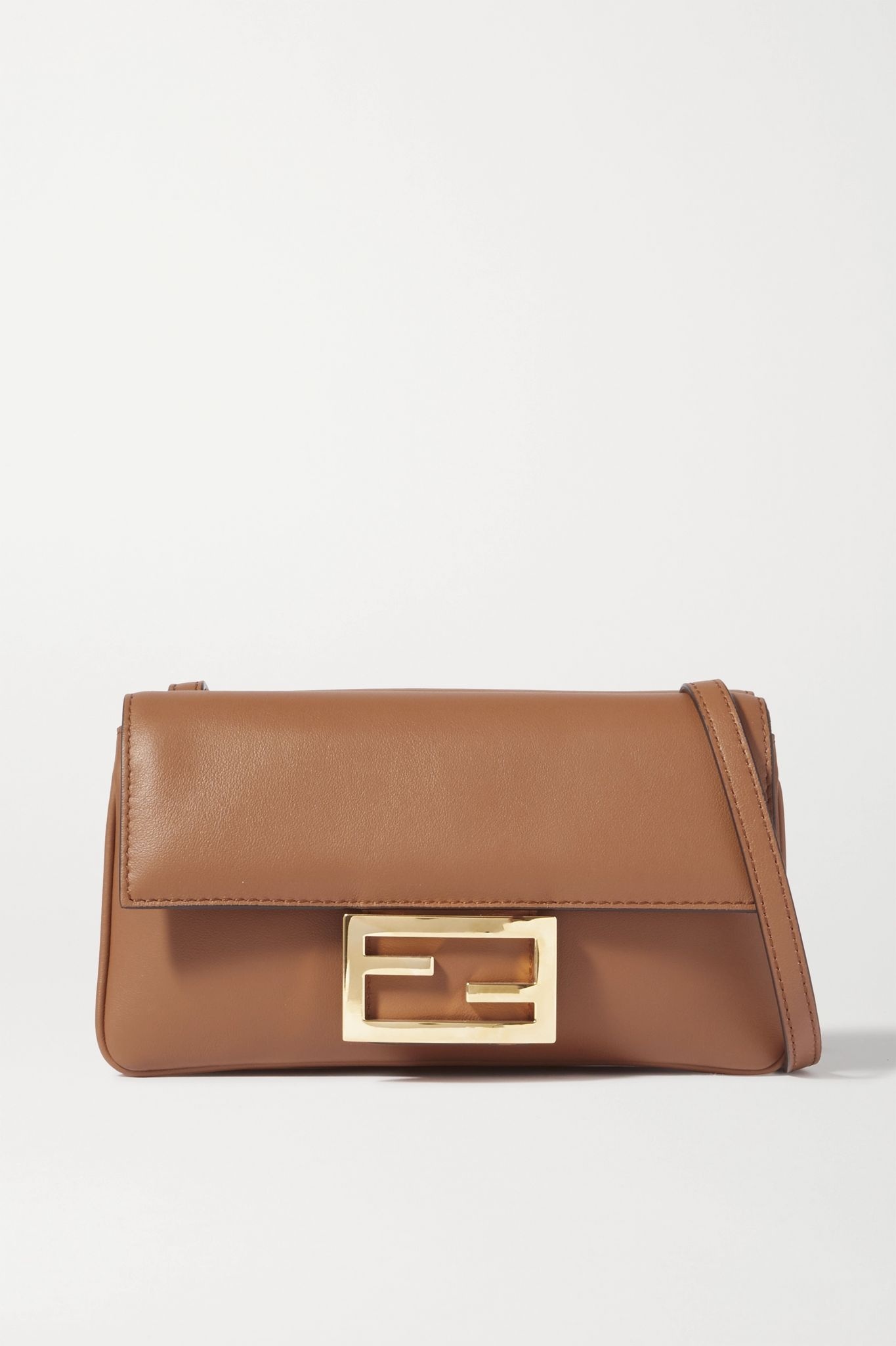 Duo Baguette leather shoulder bag - 1