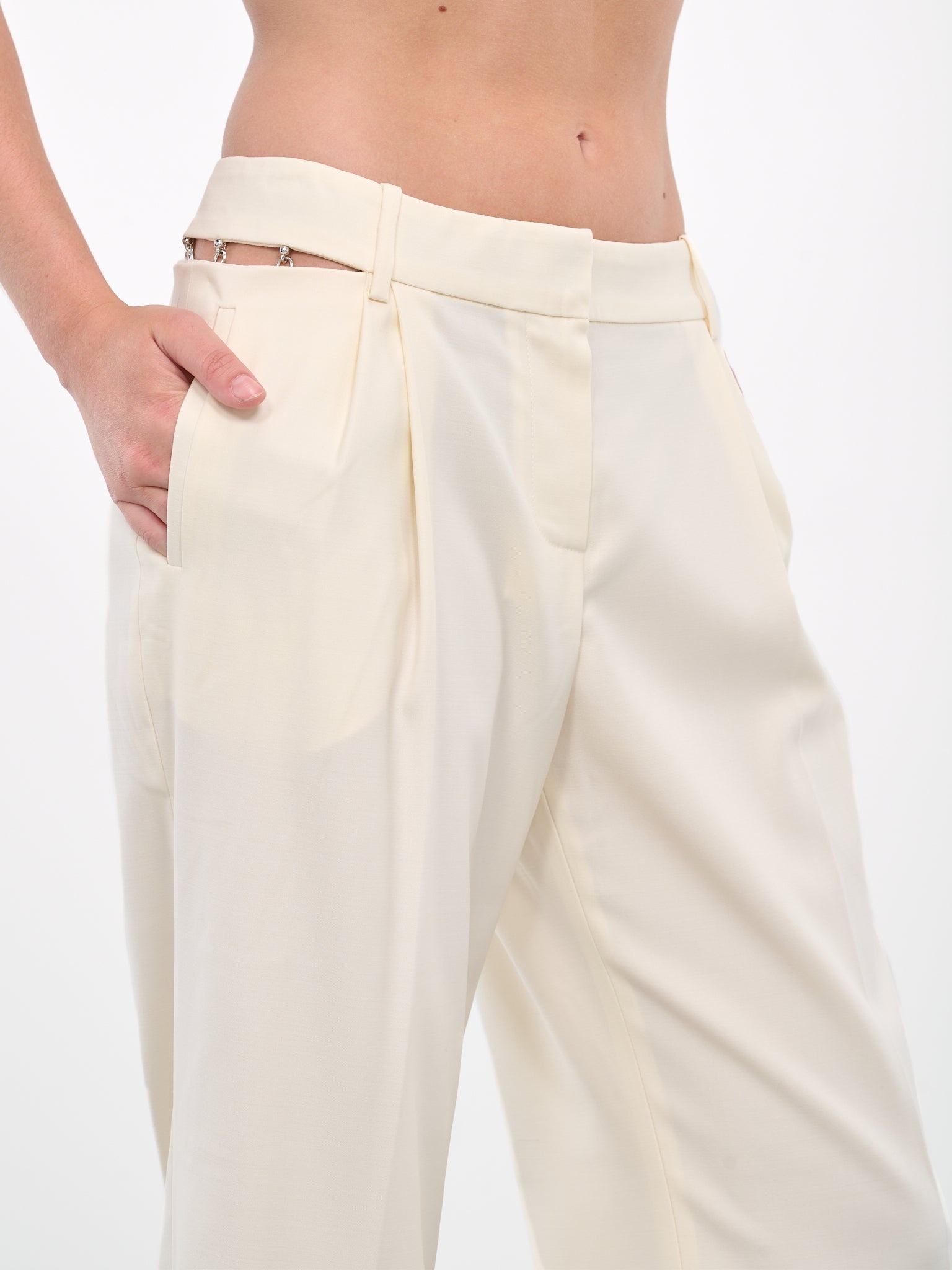 Hook Eye Trousers - 4