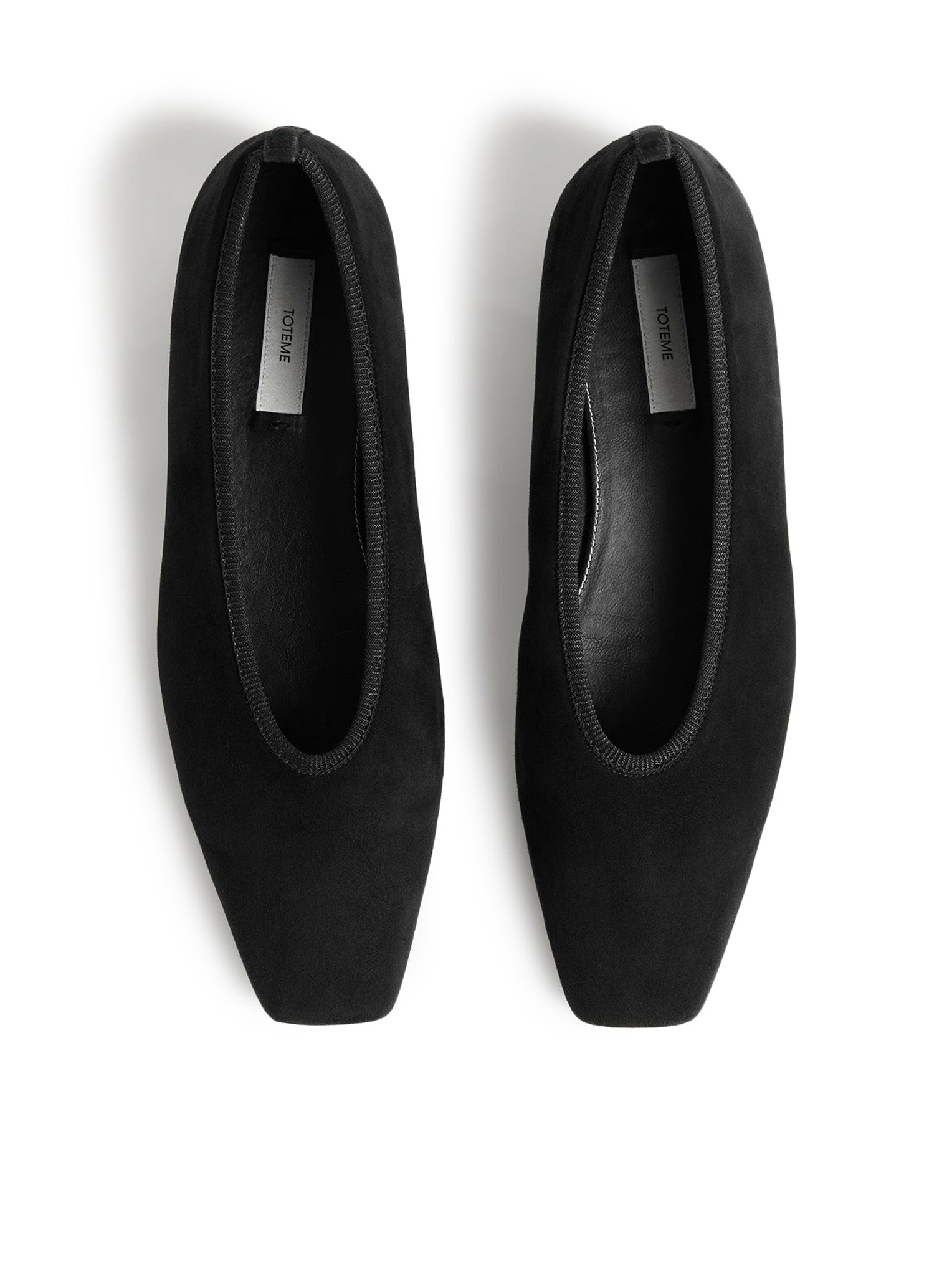 MINIMALIST SUEDE BALLERINAS - 4