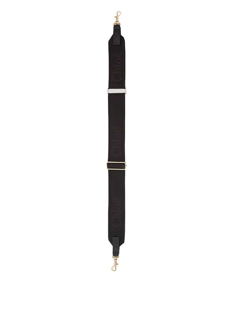 Chloé adjustable logo strap outlook