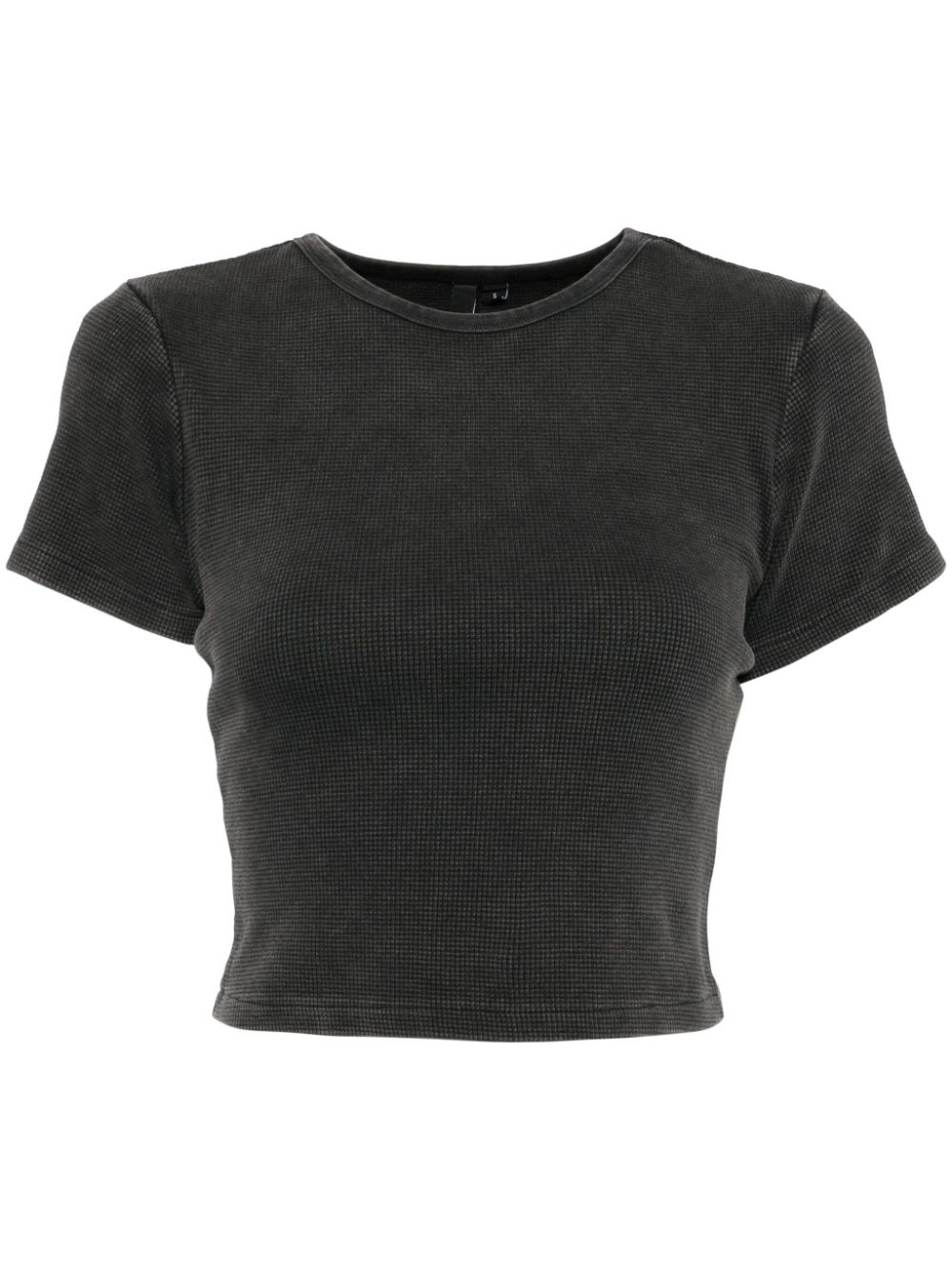 micro waffle T-shirt - 1