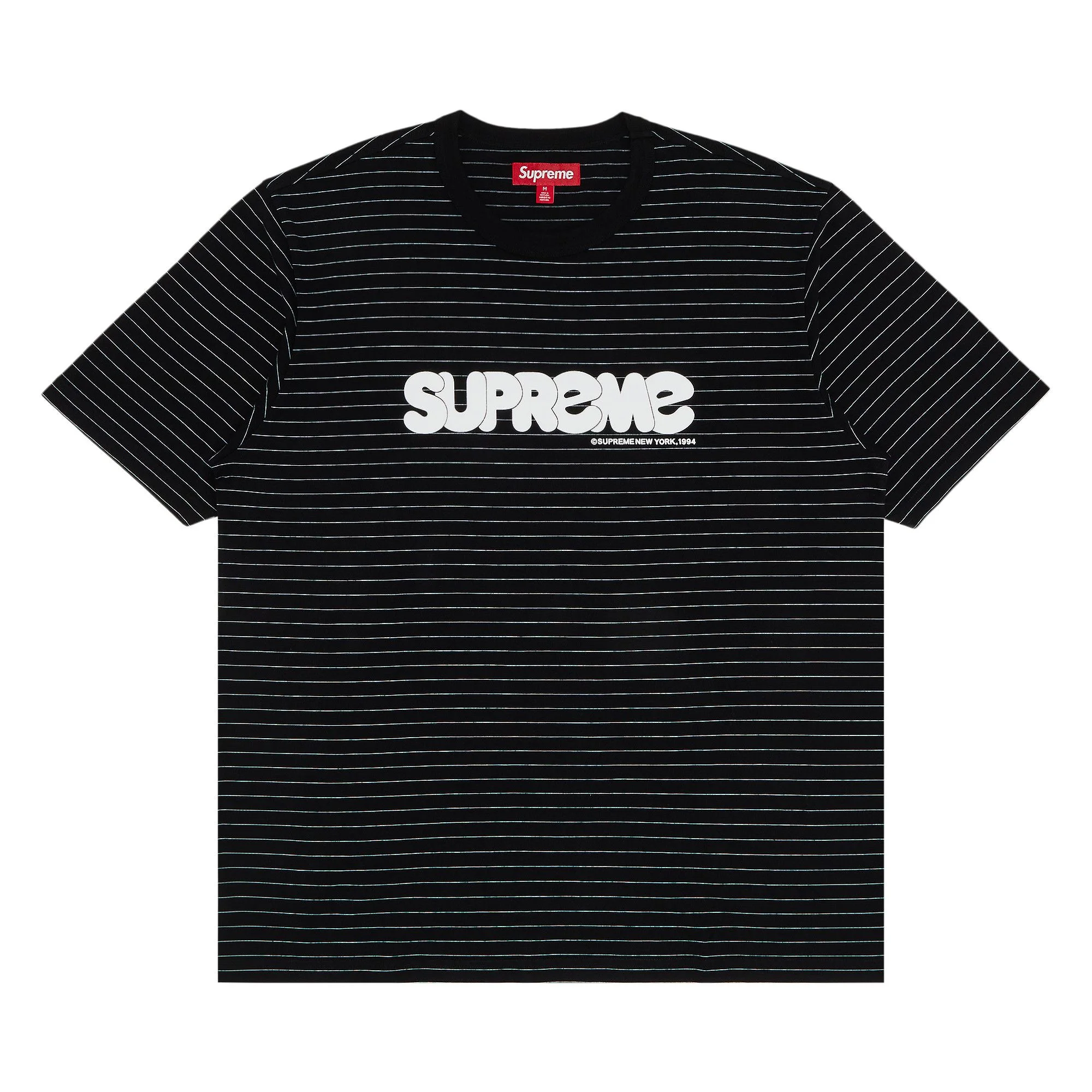 Supreme Bubble Short-Sleeve Top 'Black' - 1