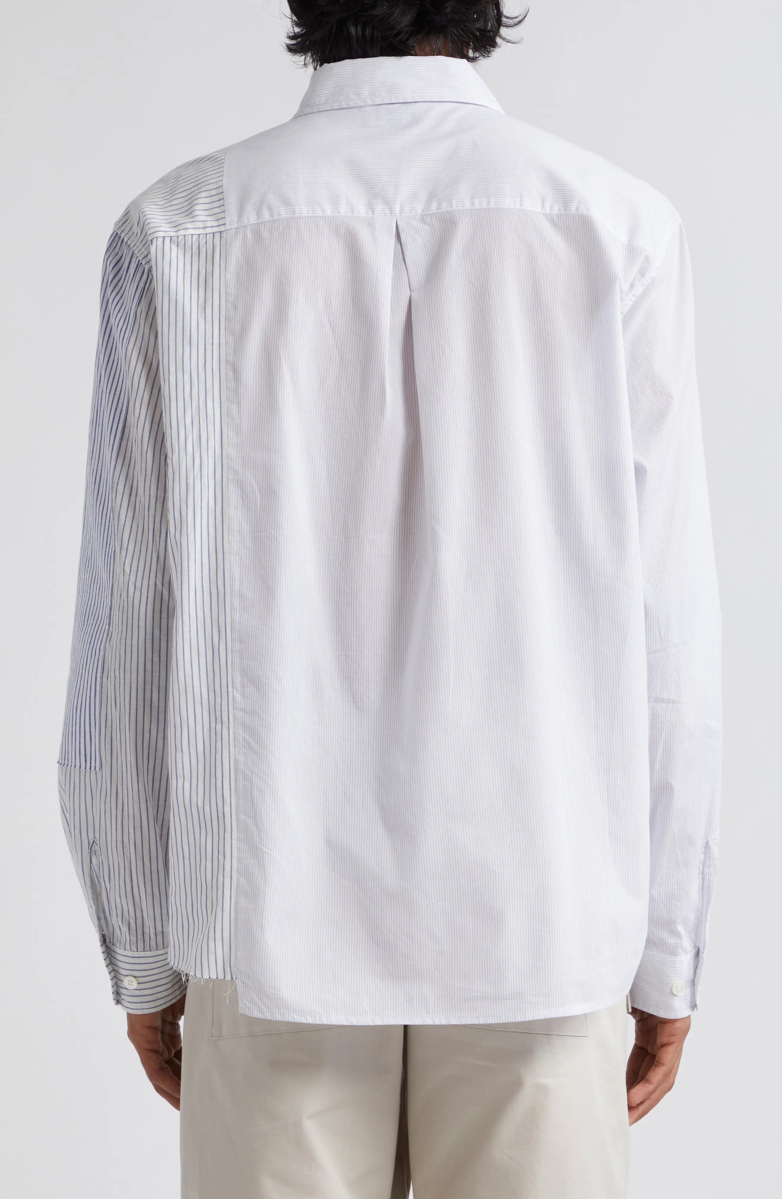 Cloak Paneled Button-Up Shirt - 3