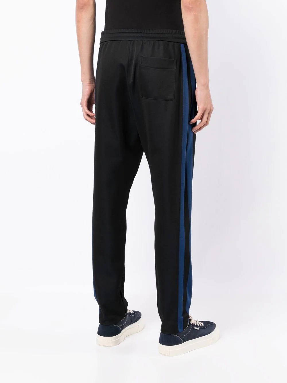 side-stripe track pants - 4