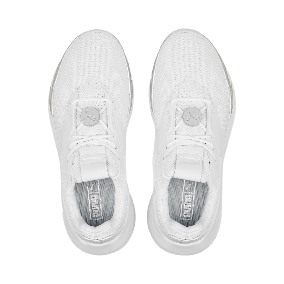 (WMNS) PUMA Fier Nitro Metallic 'White' 388941-02 - 5