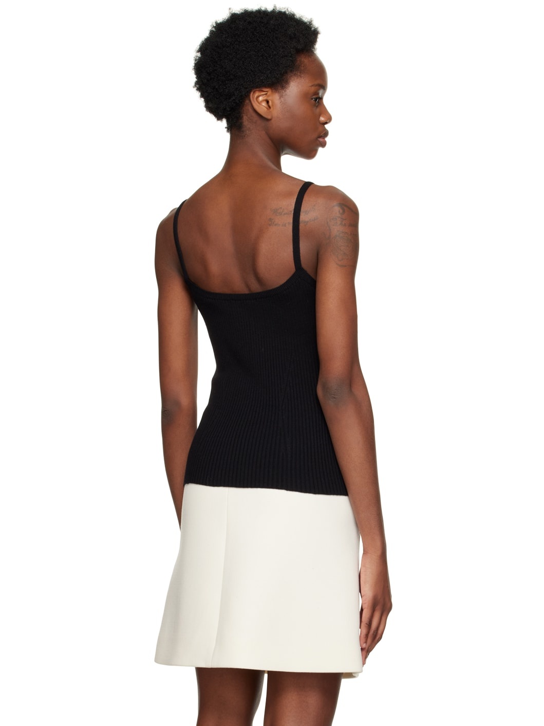 Black Darted Camisole - 3