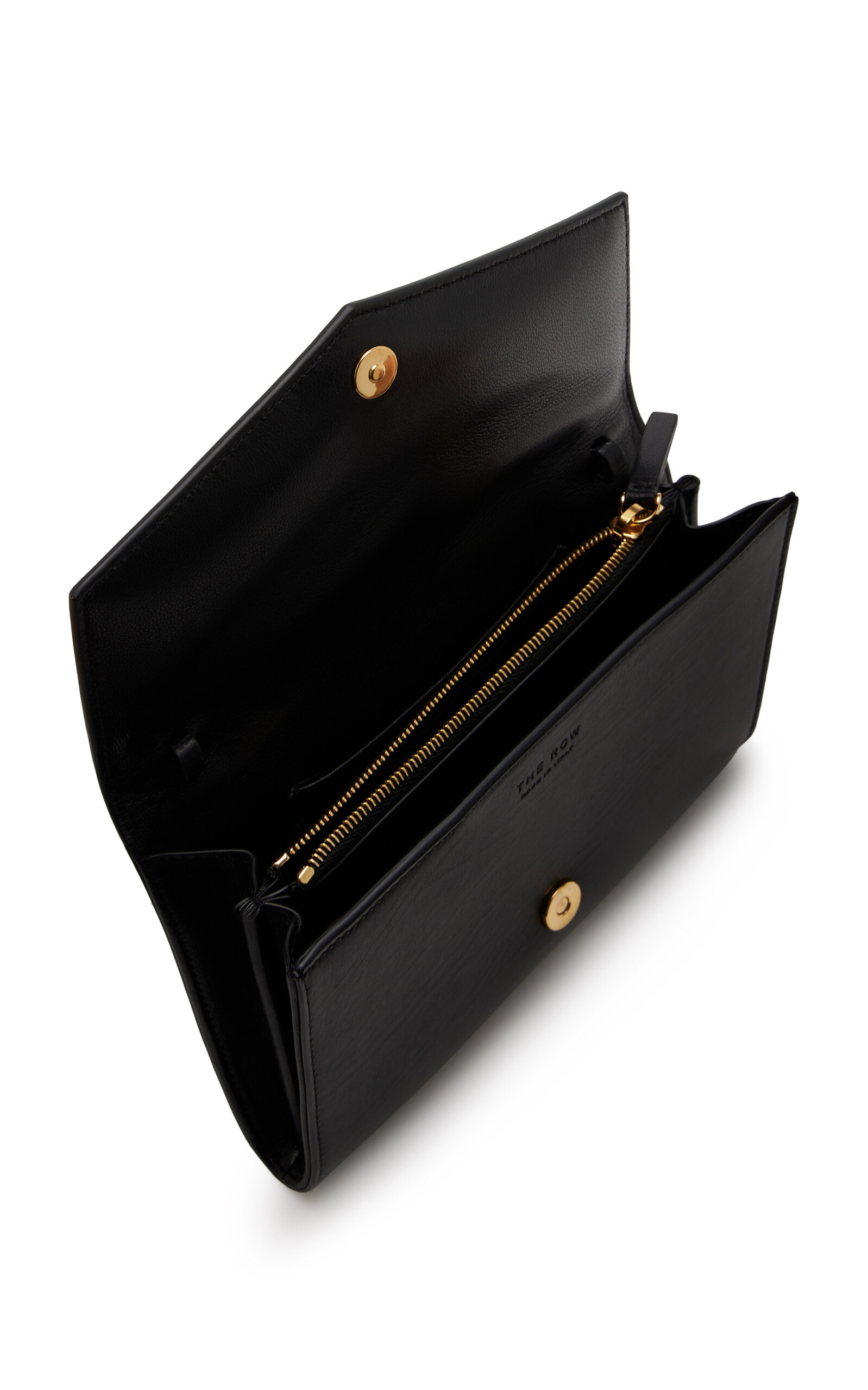 Envelope Leather Bag black - 7