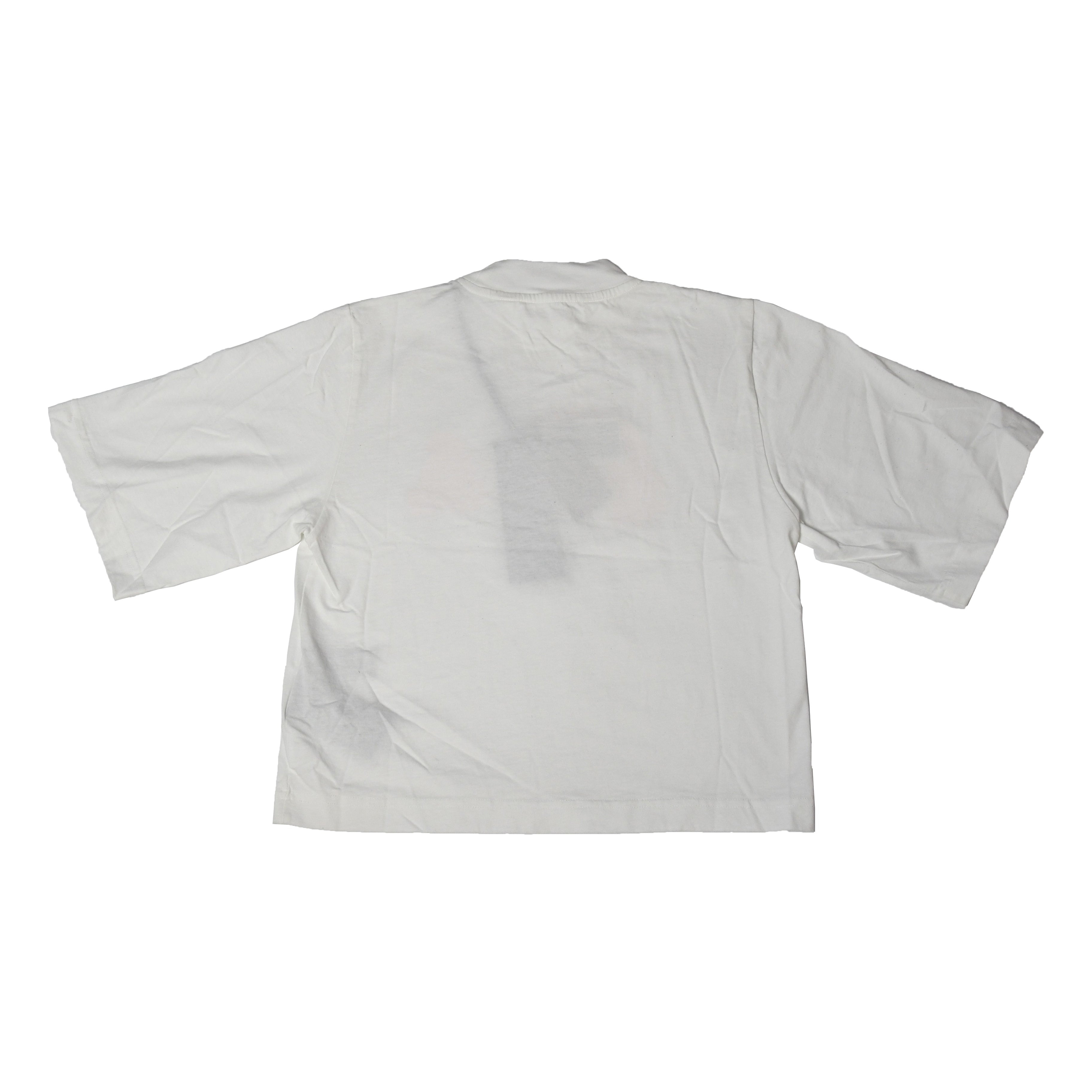 Palm Angels Bear Cropped T-shirt White - 2