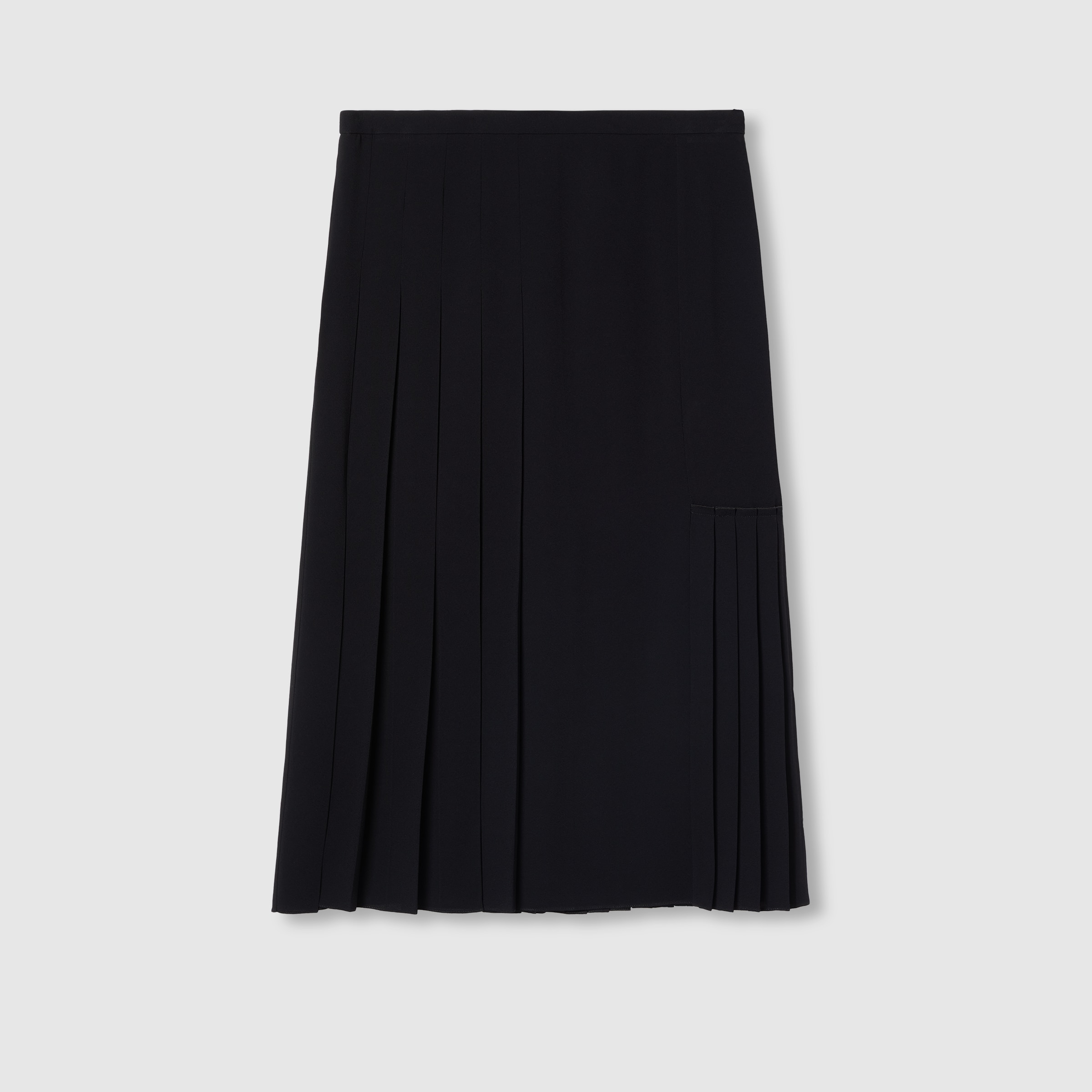 Light viscose sable skirt - 1