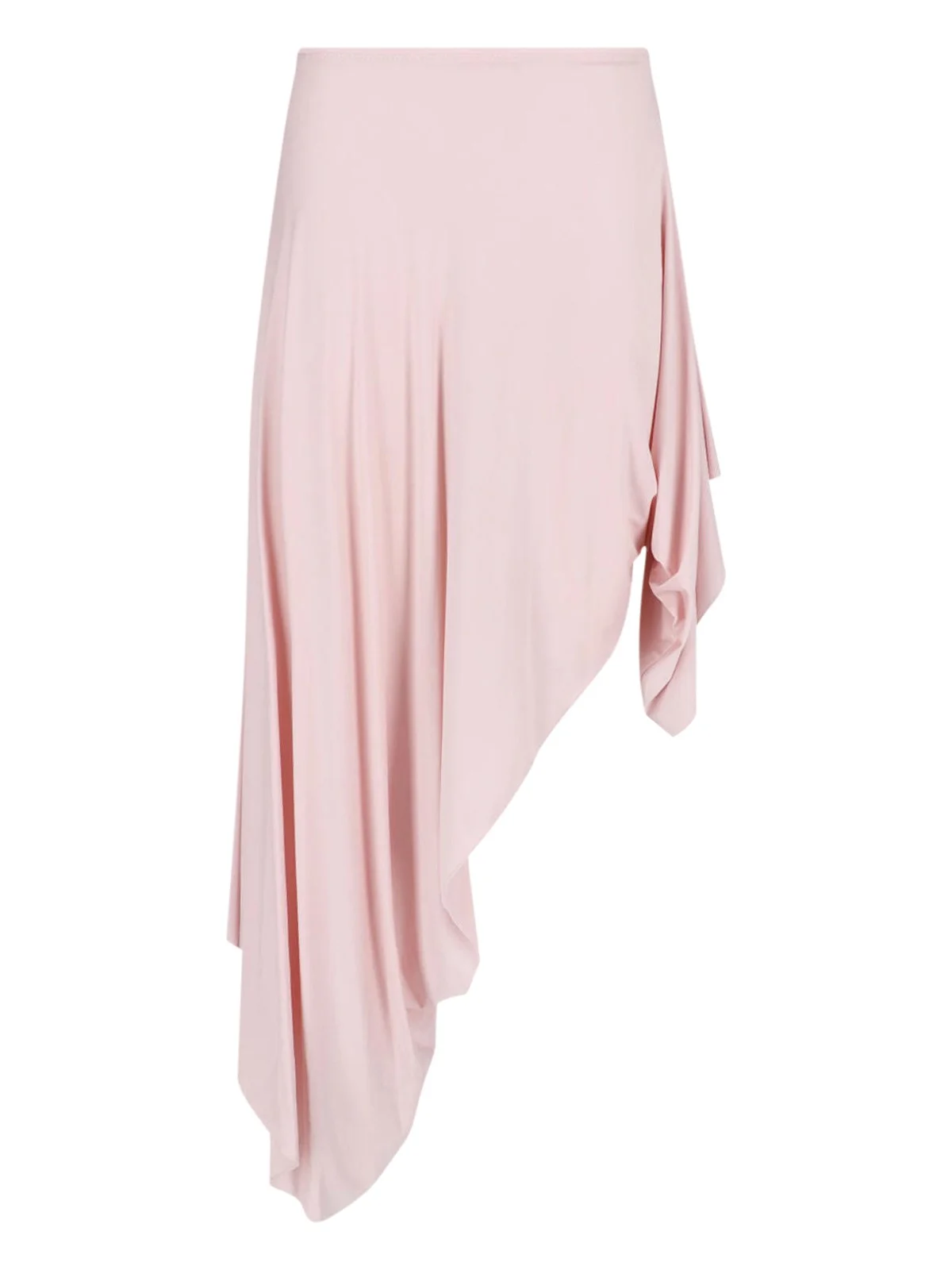 ASYMMETRICAL MIDI SKIRT - 1