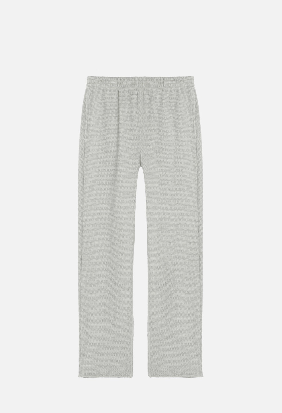 RAW EDGE JACQUARD SWEATS - 1