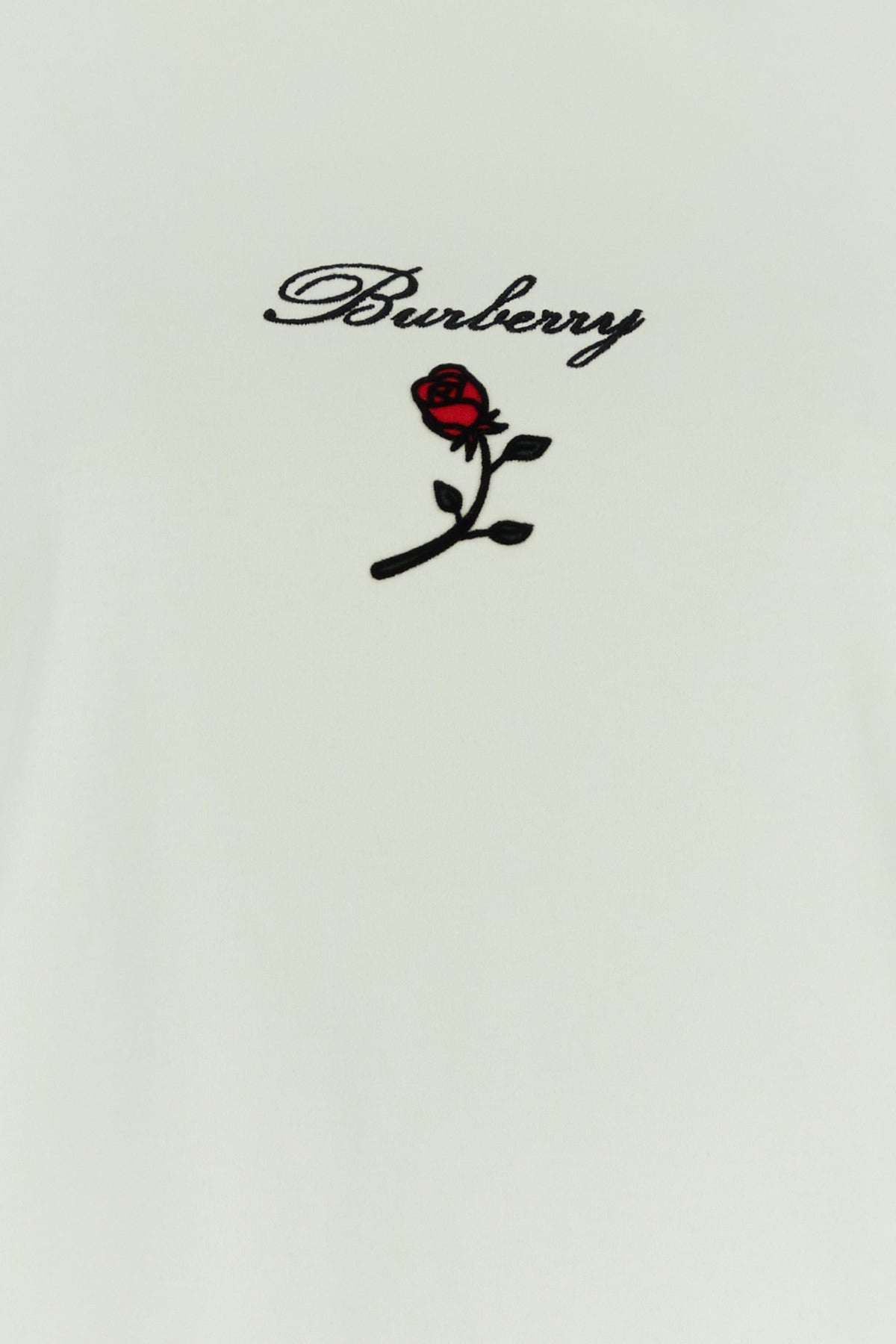 White stretch cotton t-shirt - 3