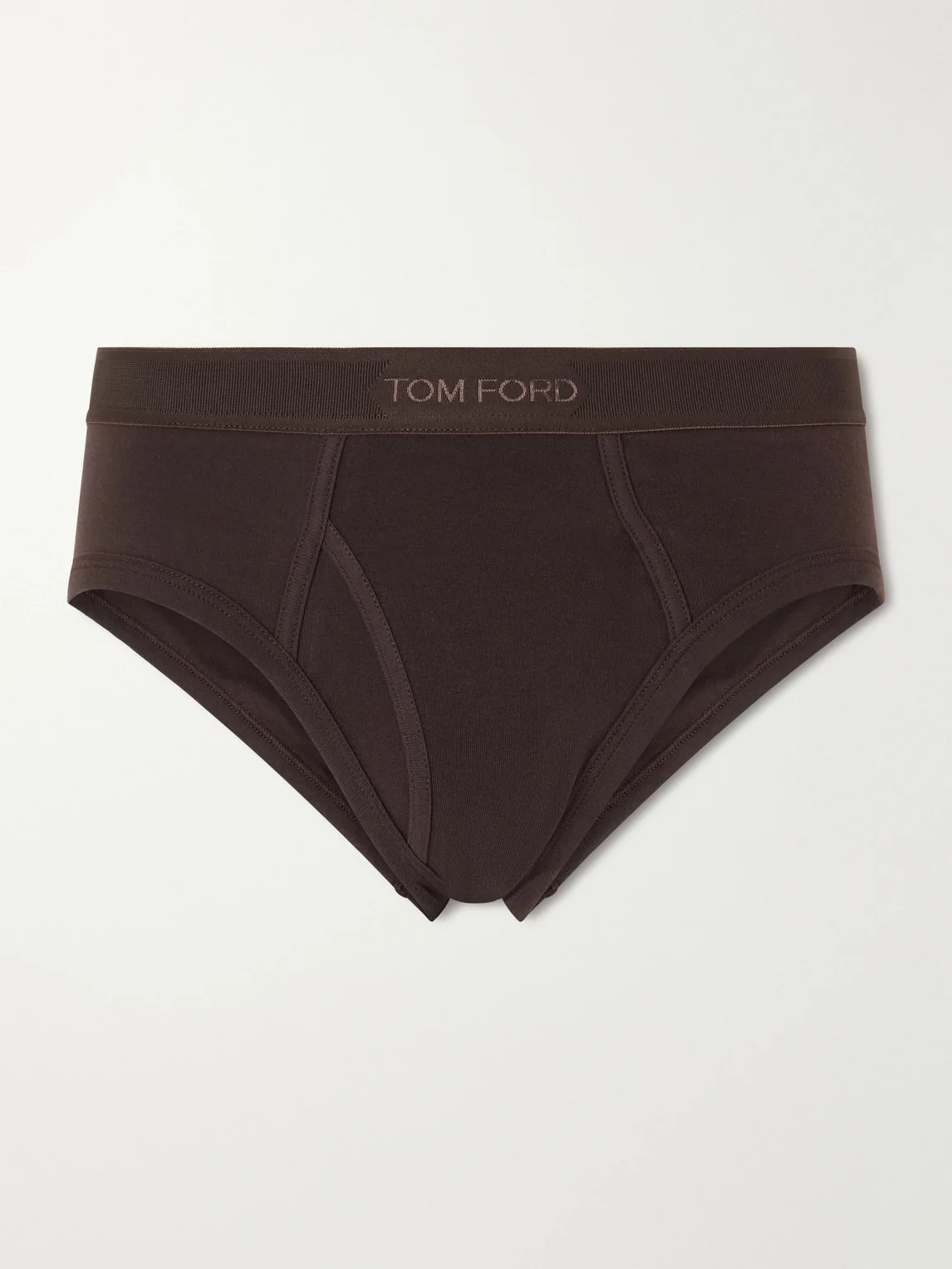 Stretch-Cotton Briefs - 1