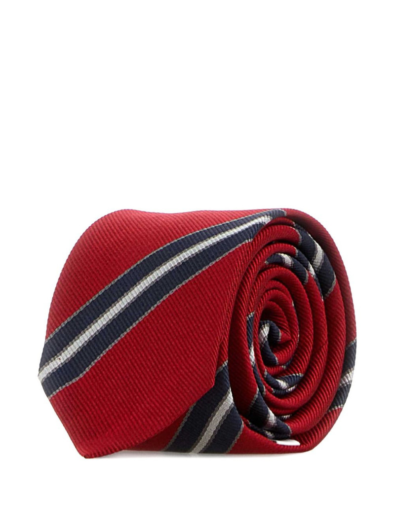 Thom Browne striped classic tie outlook
