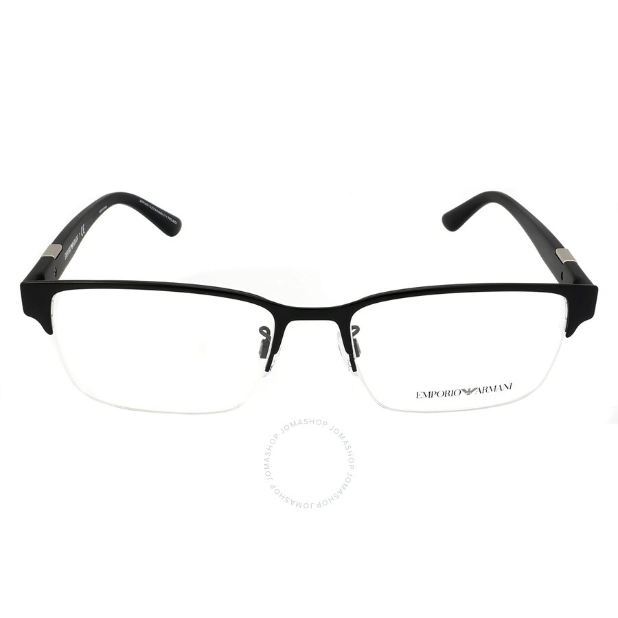 Emporio Armani Demo Rectangular Men's Eyeglasses EA1129 3001 55 - 2