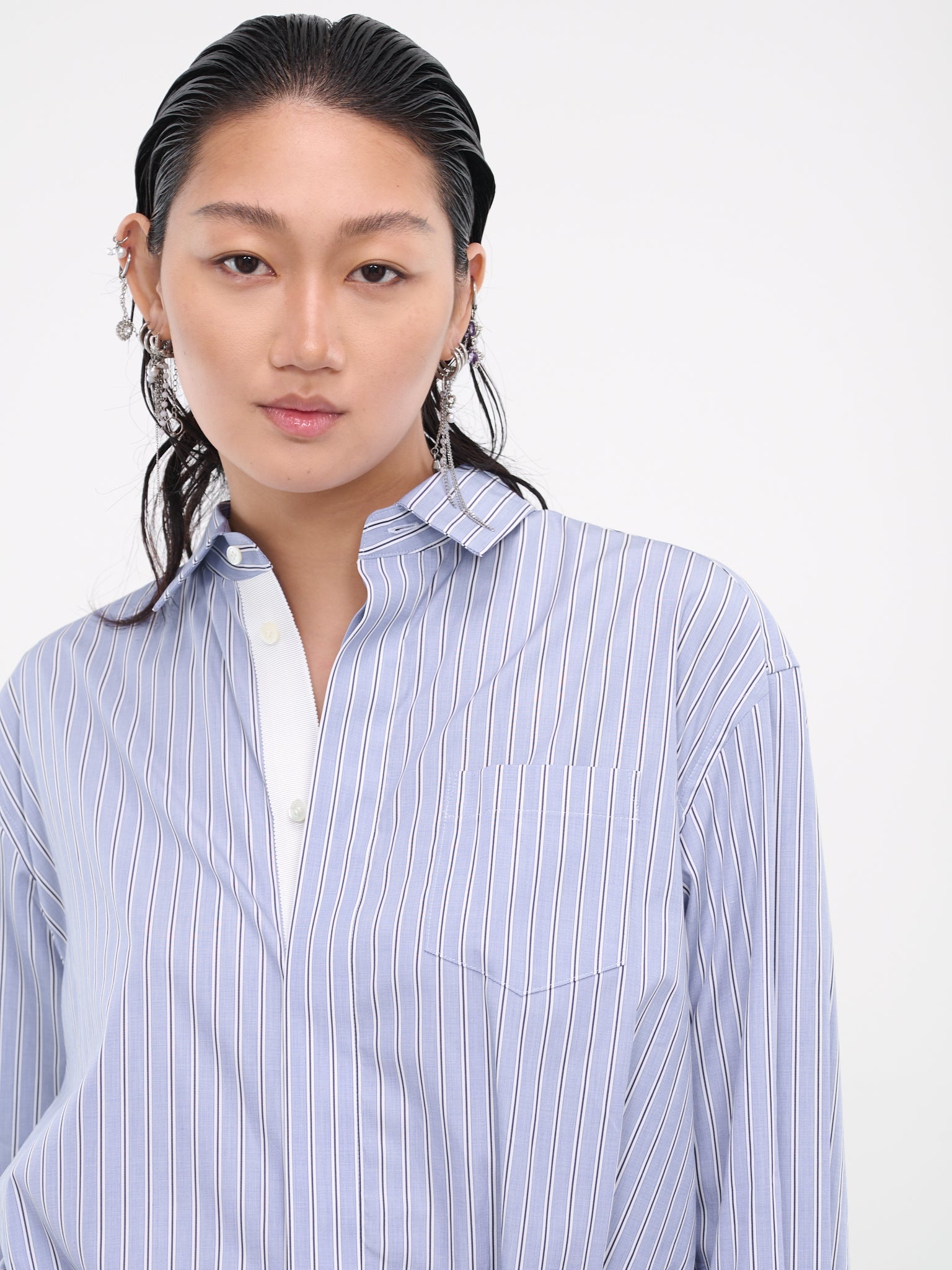 Shirt & Skirt Mini Dress - 4