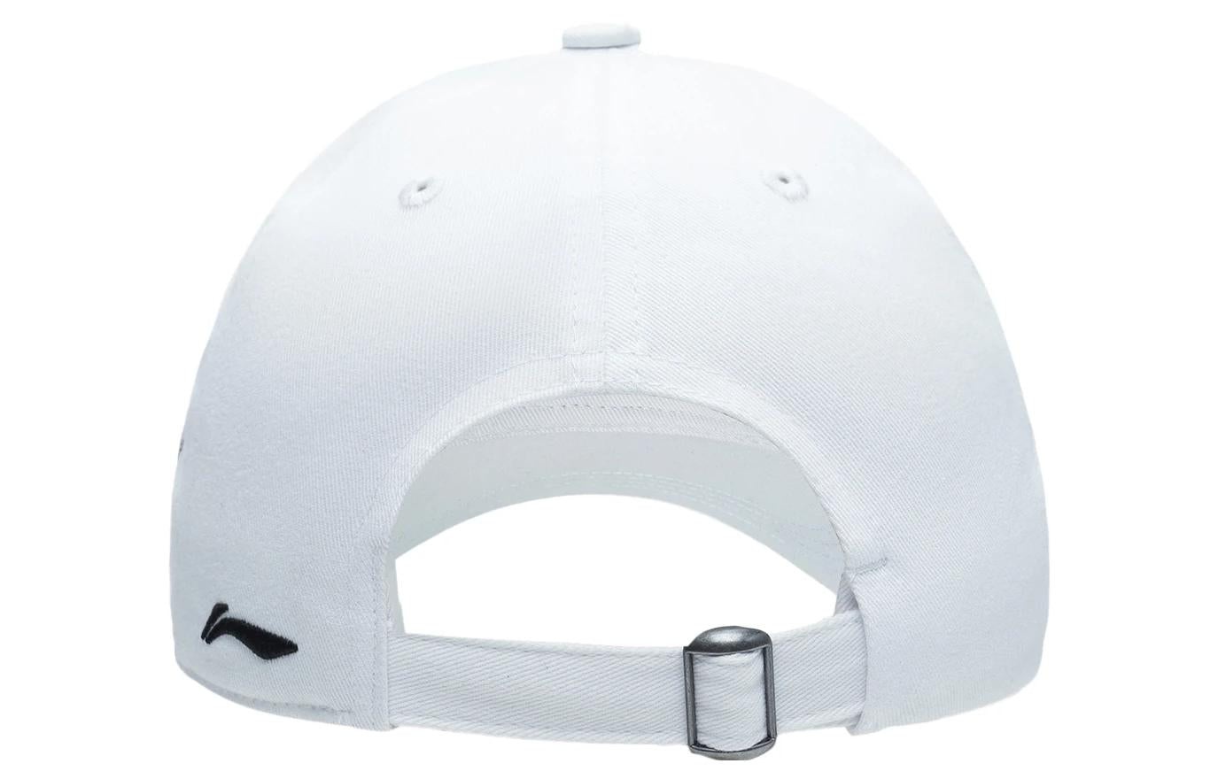 Li-Ning Logo Baseball Cap 'White Black' AMYS139-3 - 3