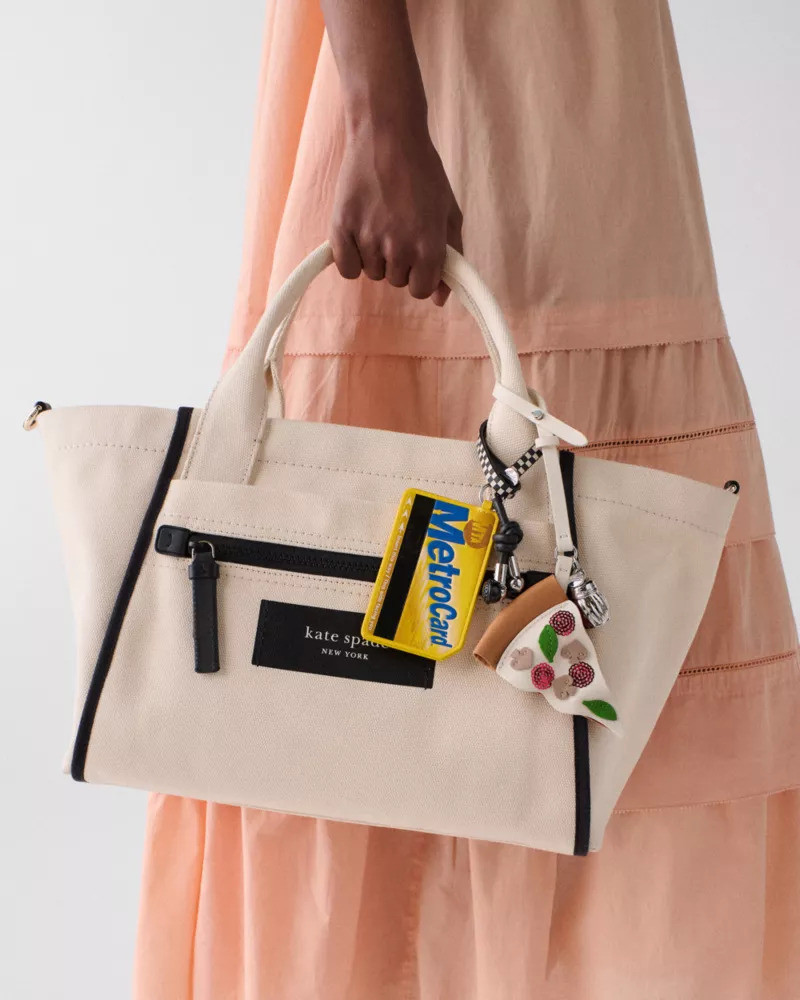 kate spade Charmed NYC Metro Card Bag Charm outlook