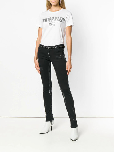 PHILIPP PLEIN logo print T-shirt outlook