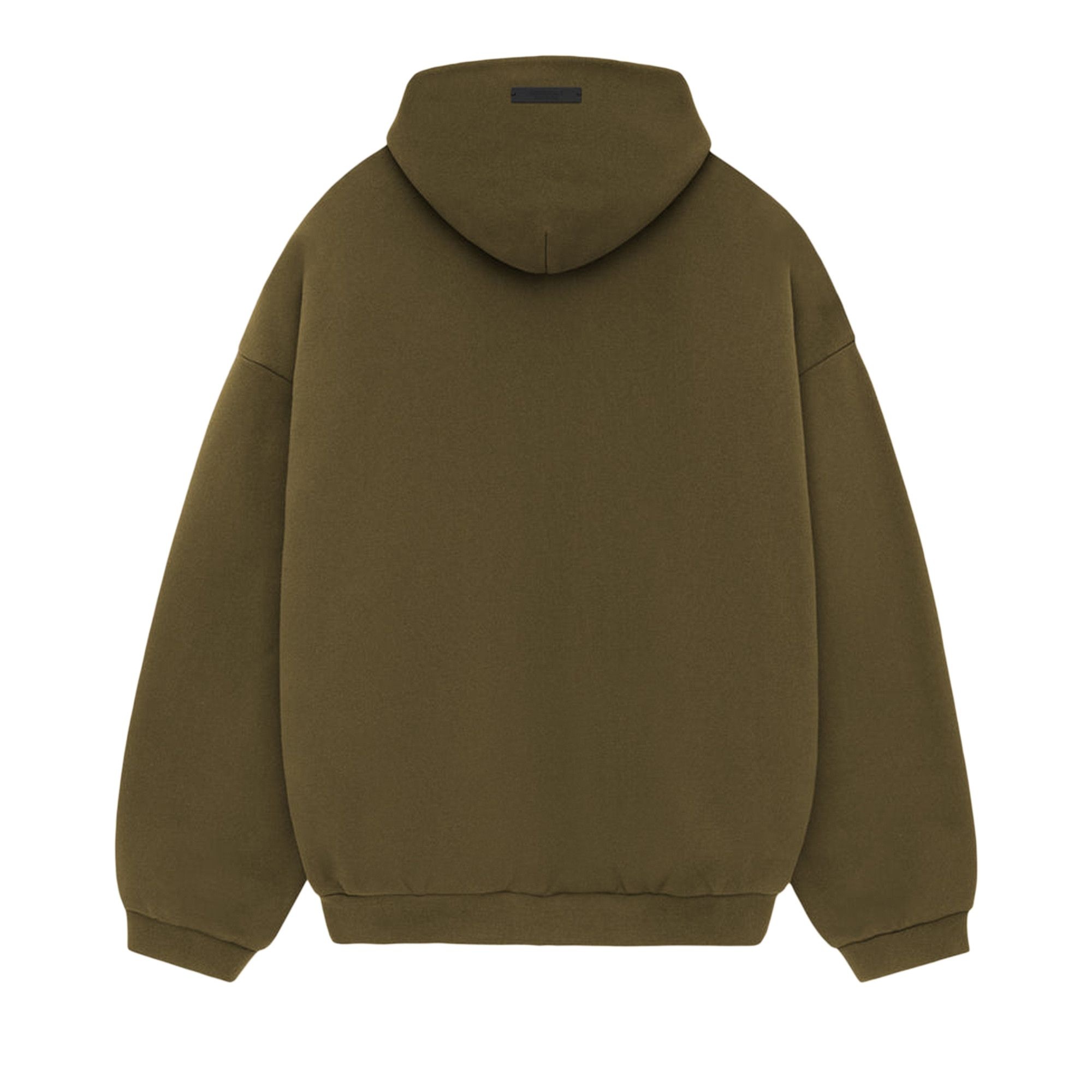 Fear of God Essentials Fleece Hoodie 'Olive' - 2