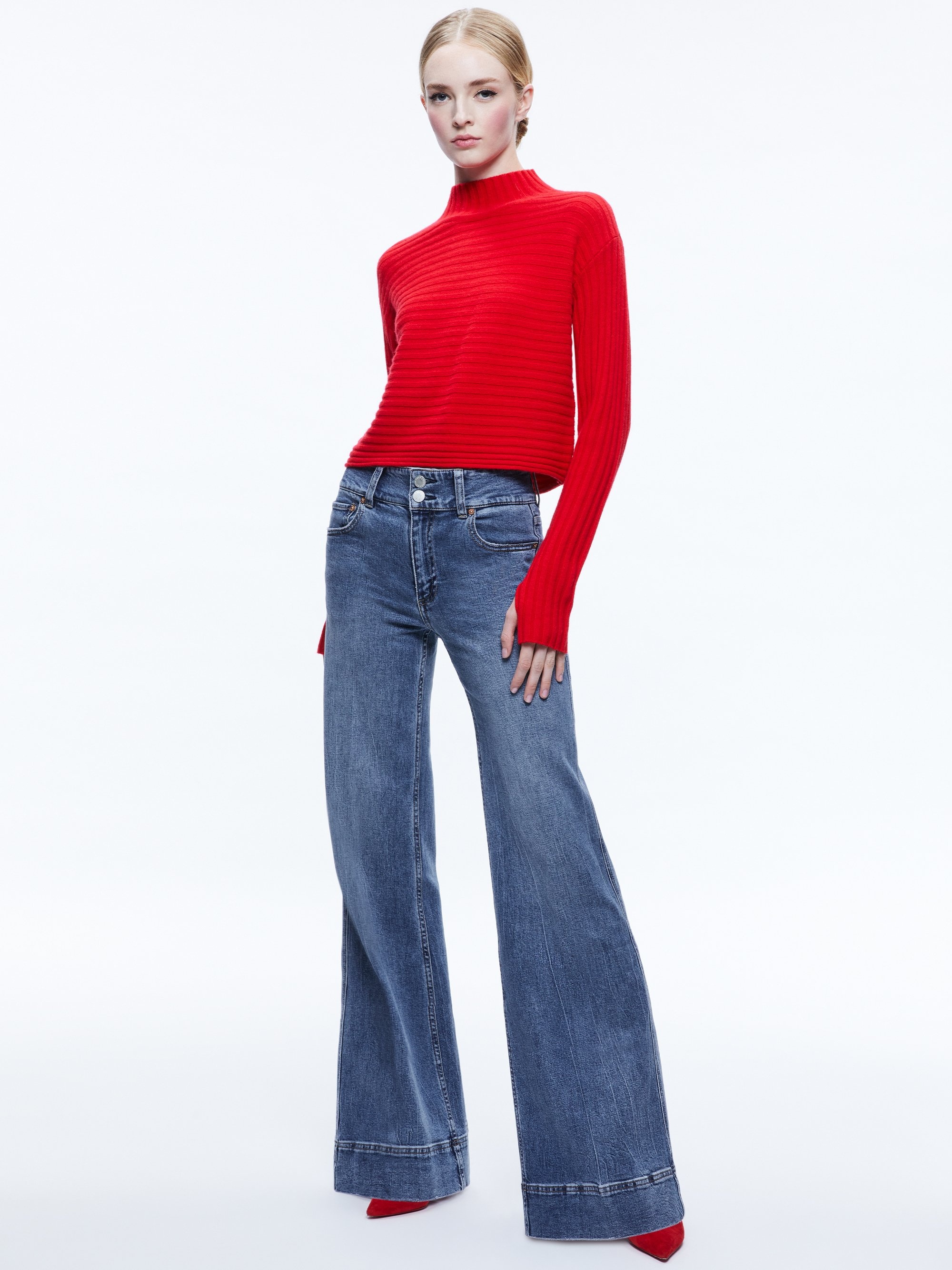 TAVILL MOCK NECK PULLOVER - 4
