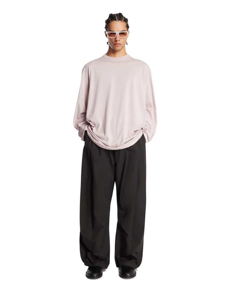 RIER Pink Wool Long-Sleeve T-Shirt outlook