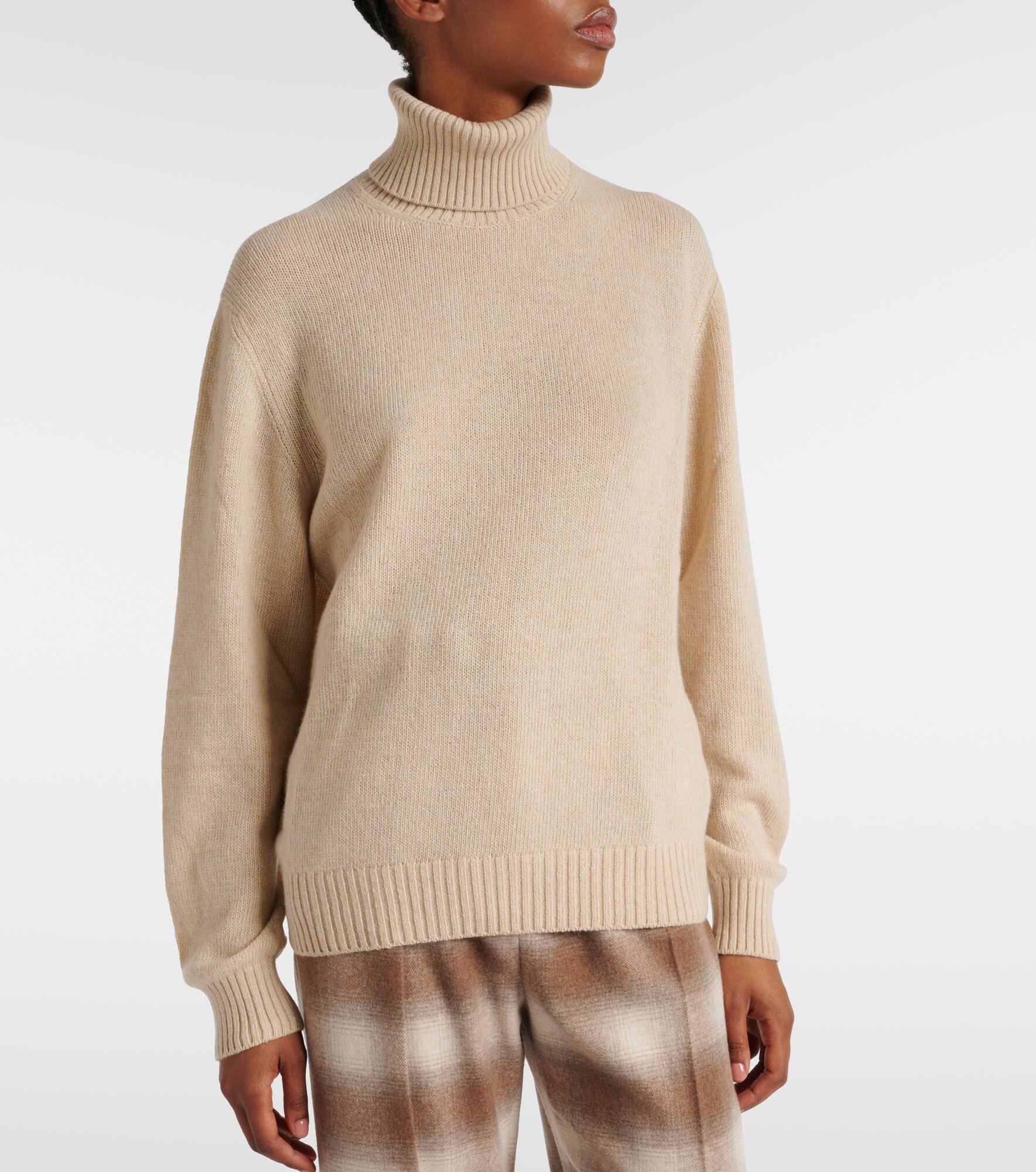 Cellio cashmere turtleneck sweater - 5