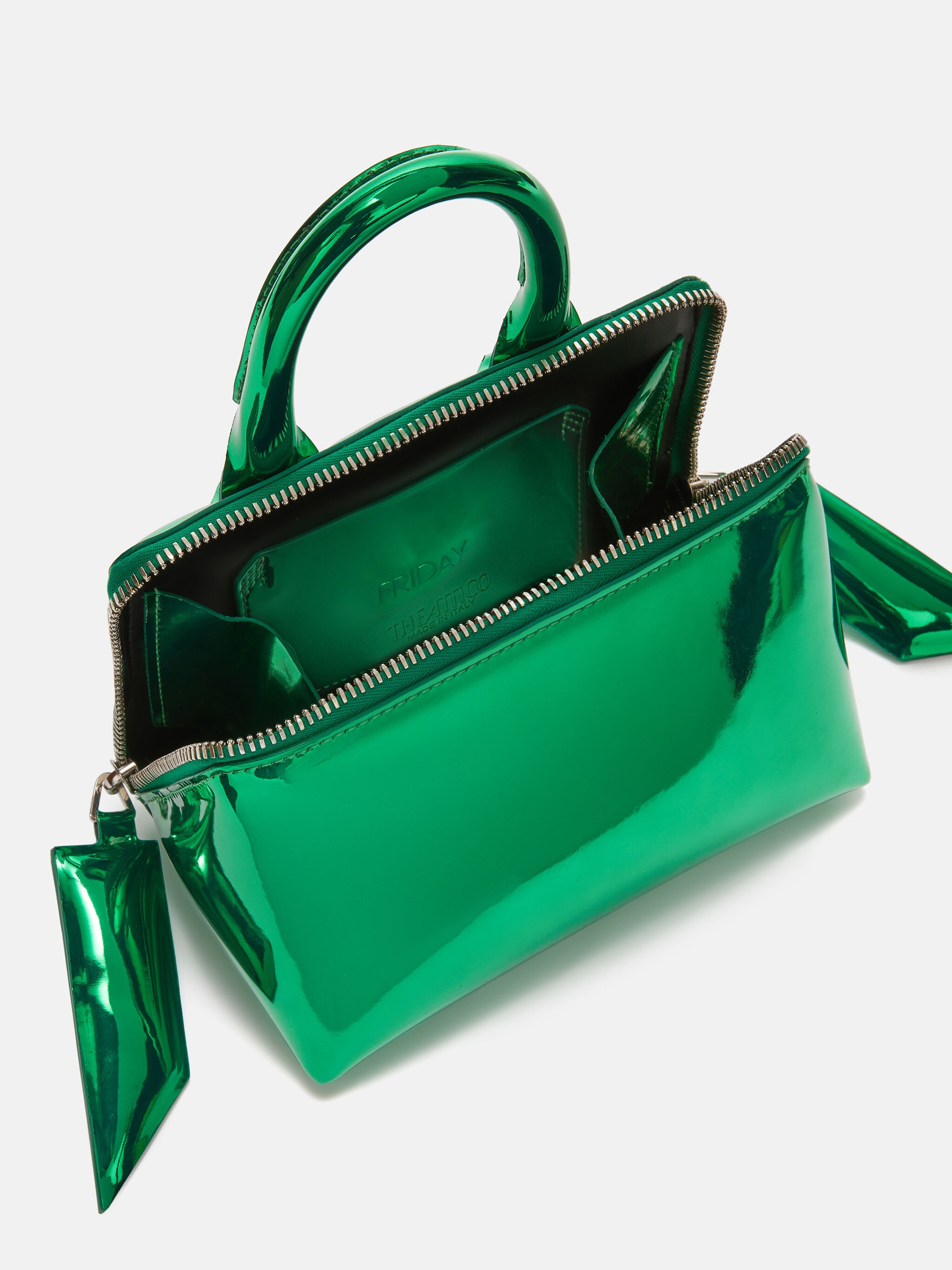 ''FRIDAY'' EMERALD MINI HANDBAG 3