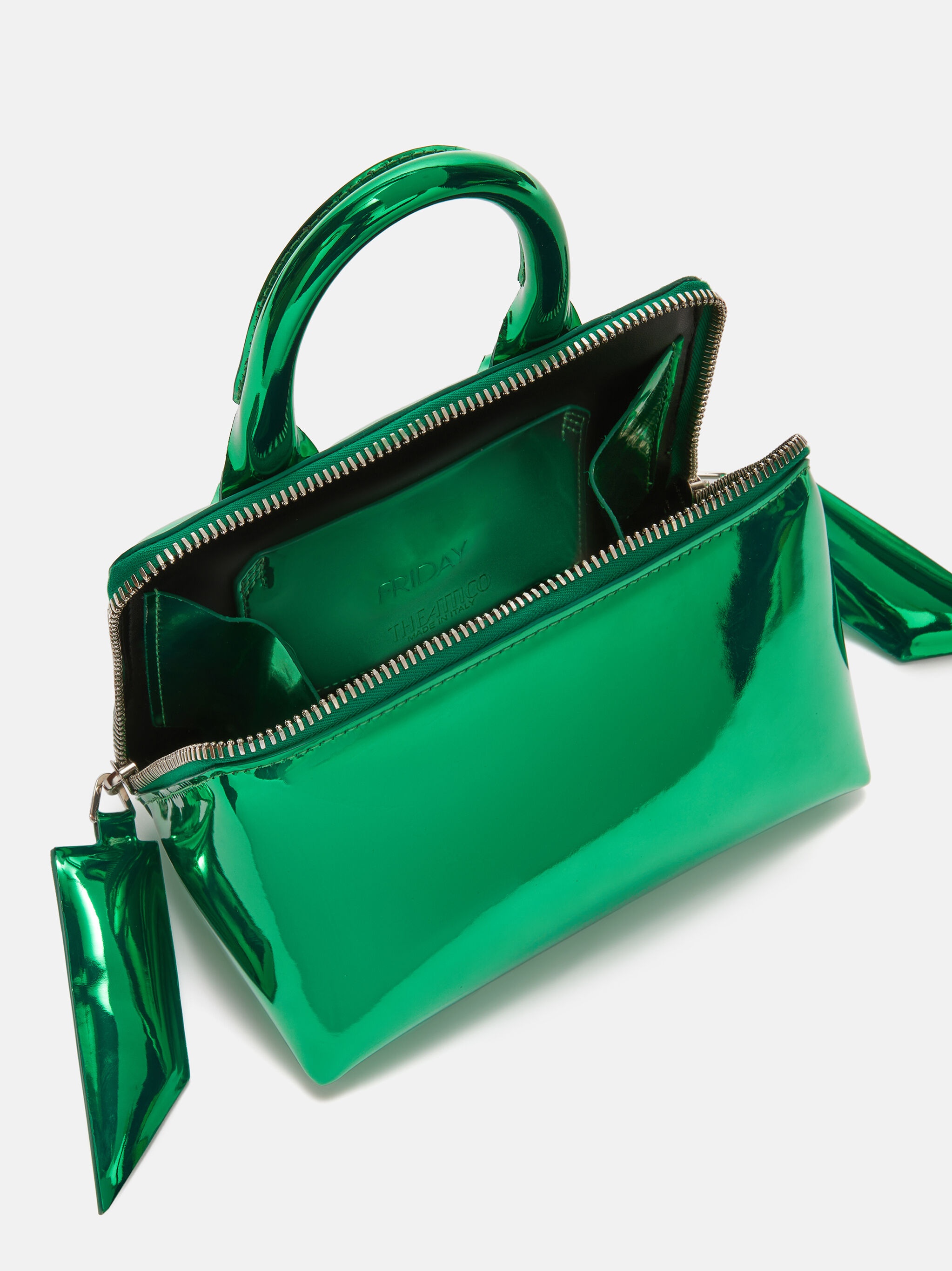 ''FRIDAY'' EMERALD MINI HANDBAG - 3