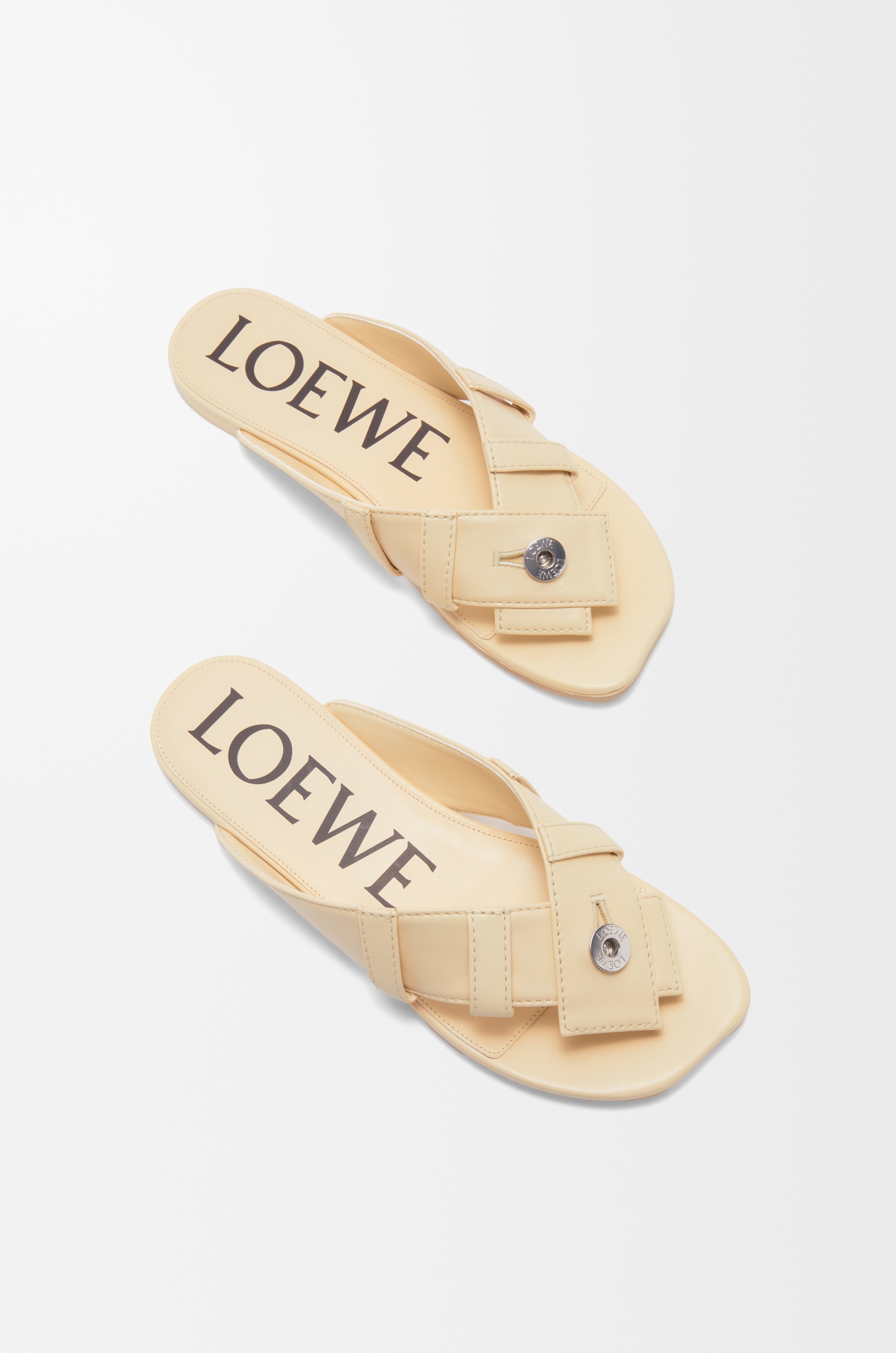 Toy Panta toe post sandal in lambskin - 4