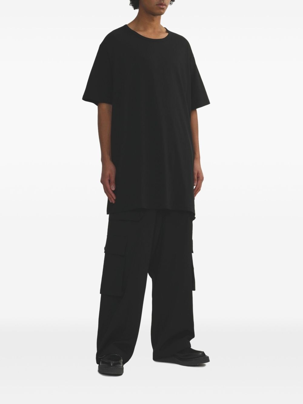 multi-pocket wool trousers - 2