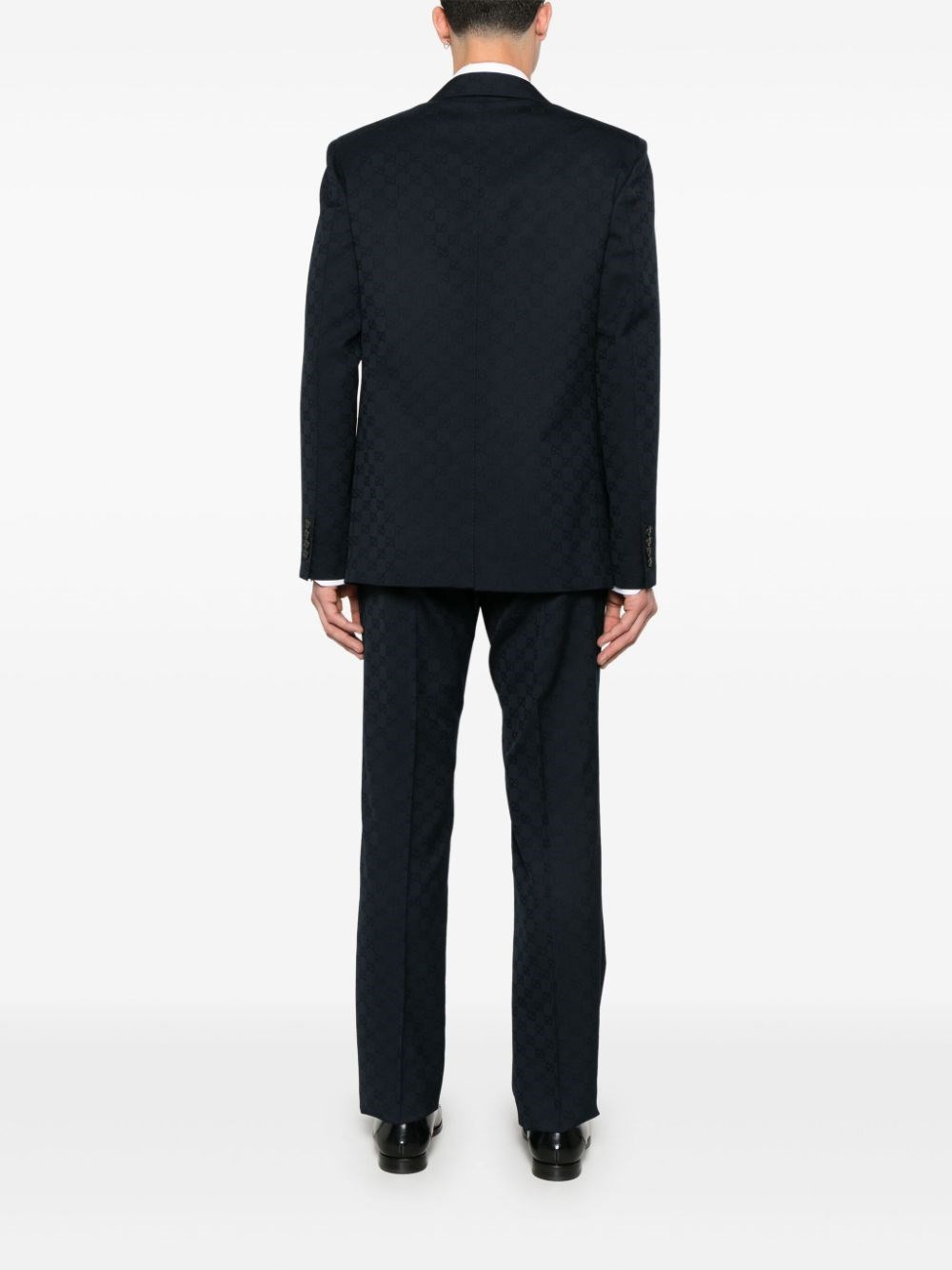 Wool jacquard dress - 4