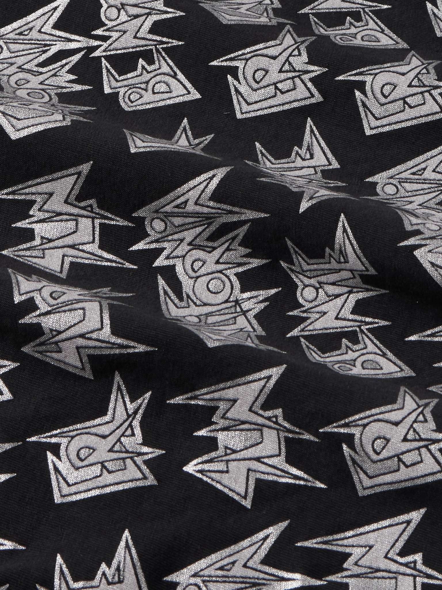Slim-Fit Printed Cotton-Jersey T-Shirt - 4