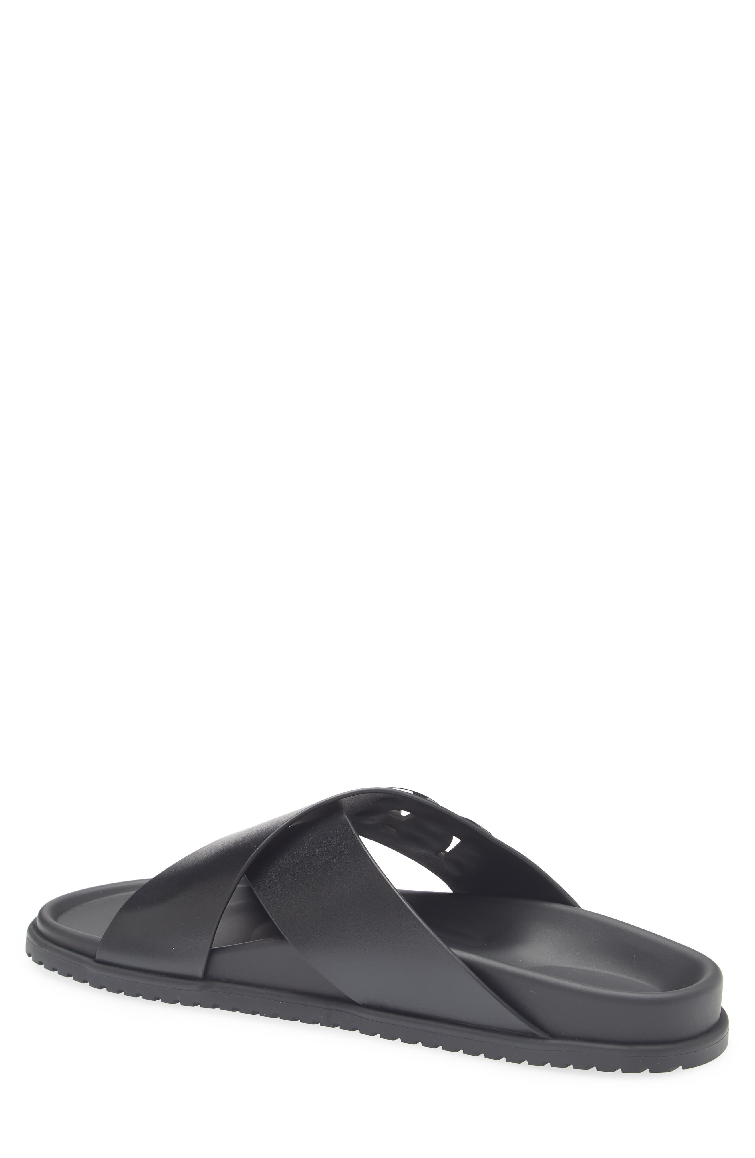 Dolce&Gabbana Logo Slide Sandal in 80999 Nero at Nordstrom - 2