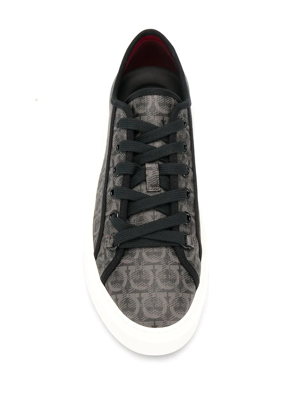 logo printed sneakers - 4