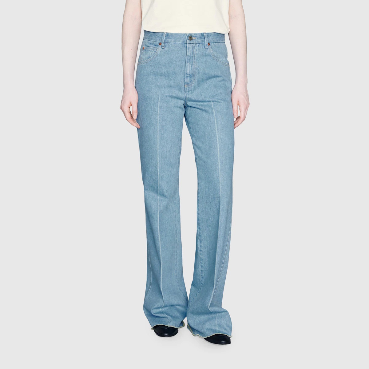Eco washed organic denim pant - 3