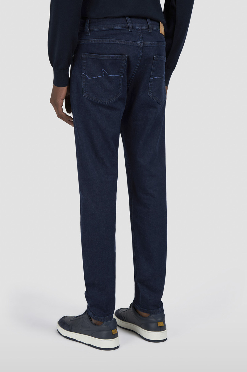 GIZA COTTON DENIM JEANS 3