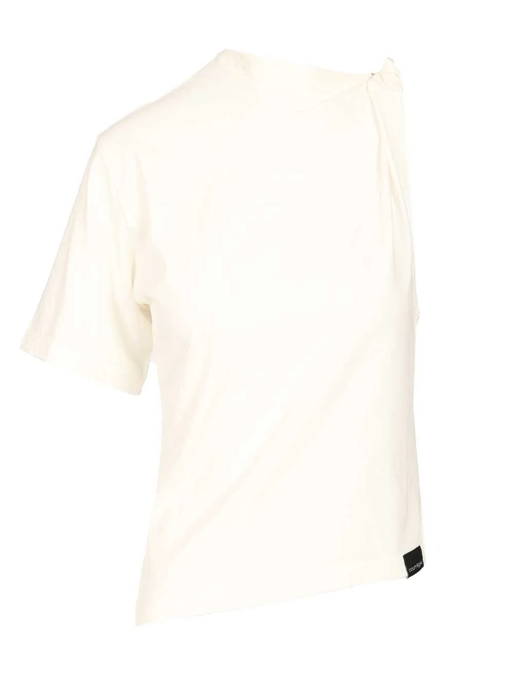 Courreges Women Asymmetrical T-Shirt - 1