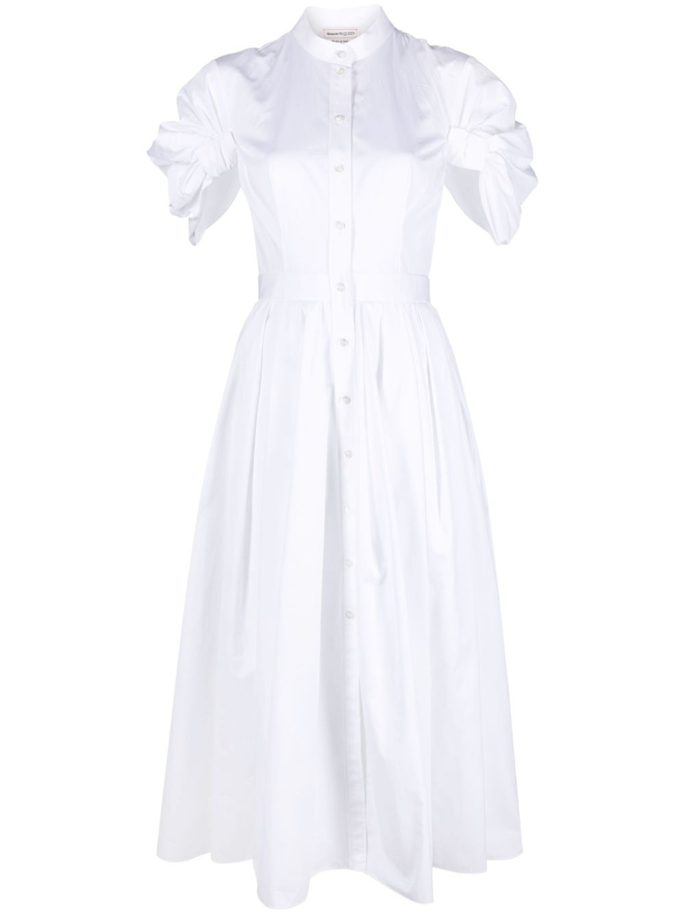 Alexander Mc Queen Organic Cotton Midi Dress - 1