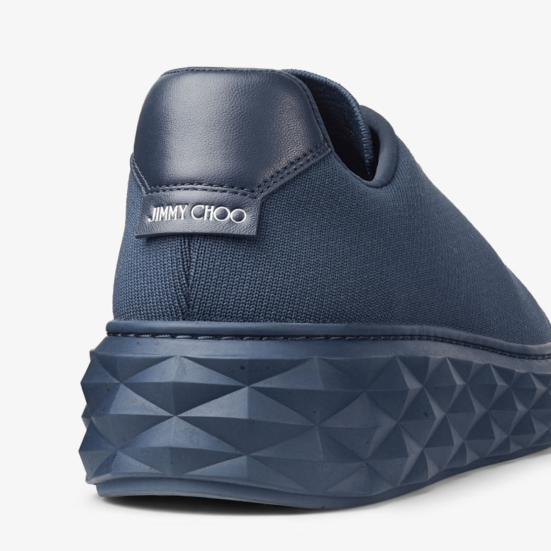 Diamond Light Maxi M Navy Knit Trainers 3